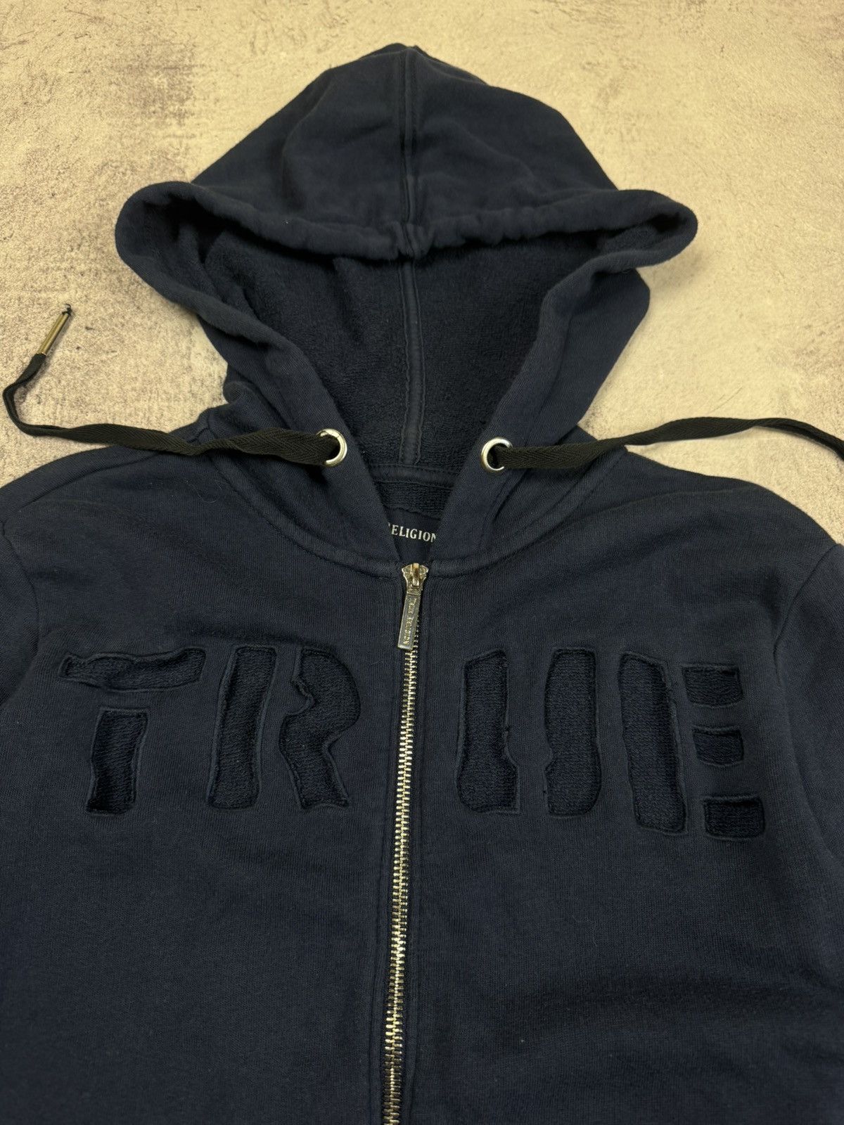 True Religion True Religion Zip Up Hoodie vintage Size US S / EU 44-46 / 1 - 4 Thumbnail