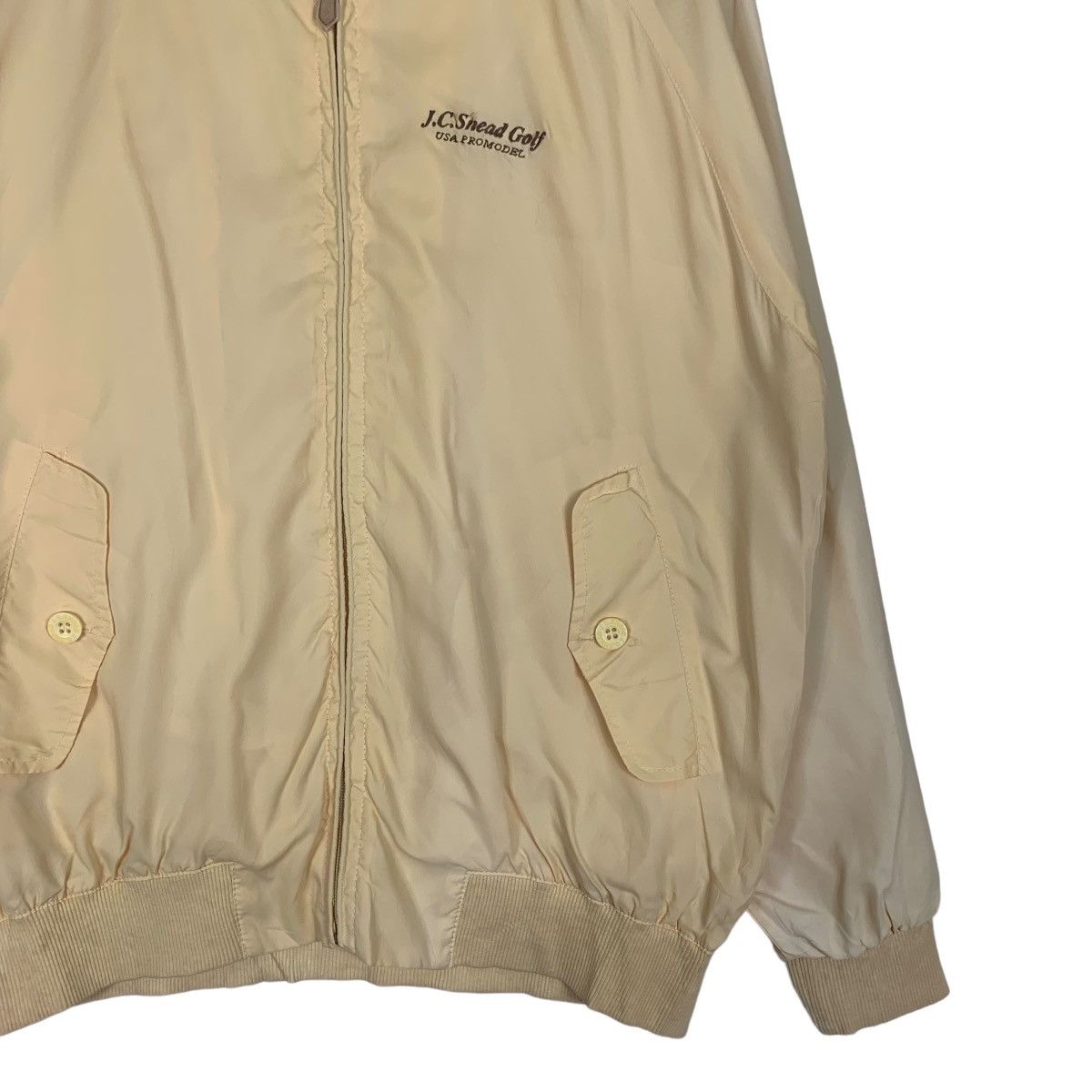 Vintage JESSE C. SNEAD Golf Yellow Casual Jacket #1048-C47 Size US M / EU 48-50 / 2 - 4 Thumbnail