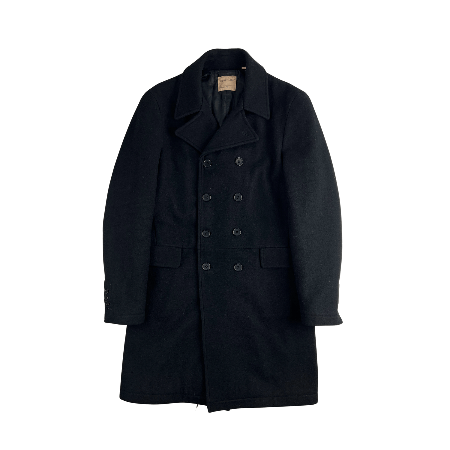 Helmut Lang Helmut Lang 1998 Long Peacoat Size US S / EU 44-46 / 1 - 2 Thumbnail