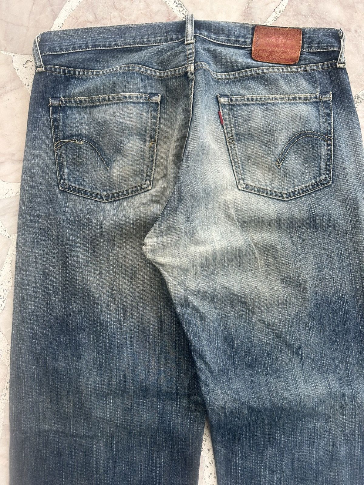 Levi's Levis 503 Vintage Japan Ripped Jeans Size US 36 / EU 52 - 10 Thumbnail