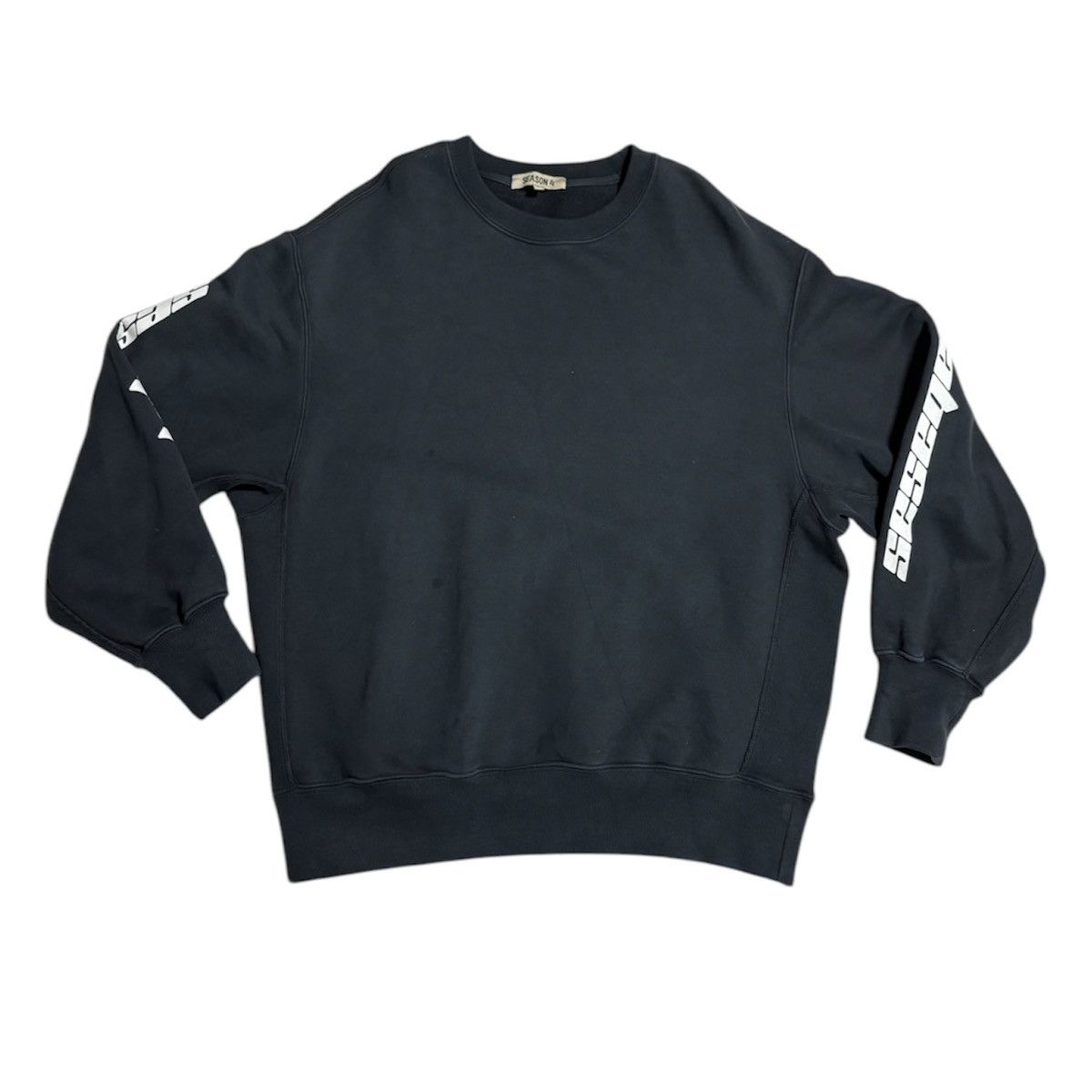 Kanye West YEEZY SEASON 4 CALABASAS ARM LOGO SWEATSHIRT Size US S / EU 44-46 / 1 - 1 Thumbnail