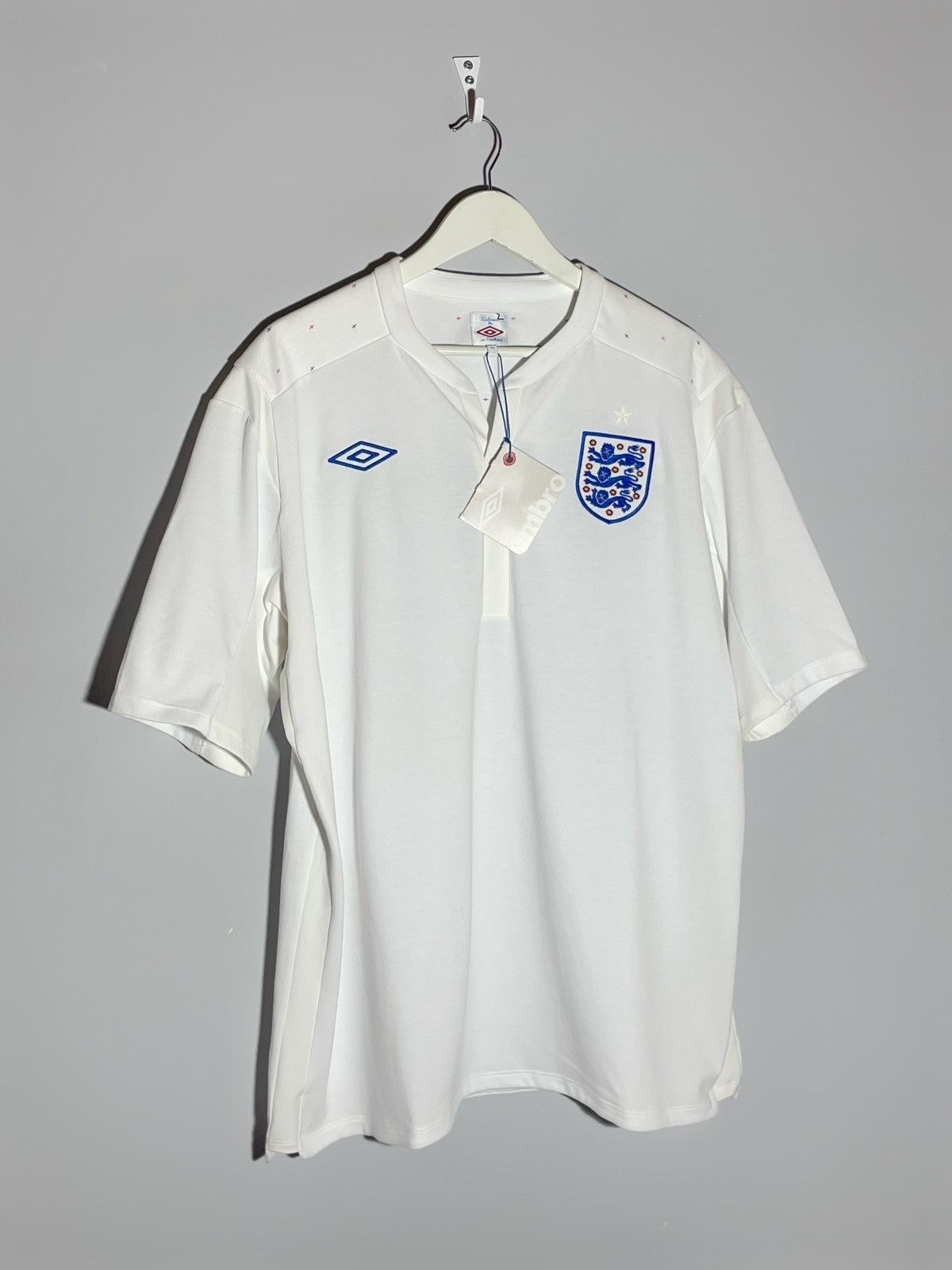 Umbro NWT National Team England Umbro 2010/12 Football Shirt Size US XXL / EU 58 / 5 - 2 Thumbnail
