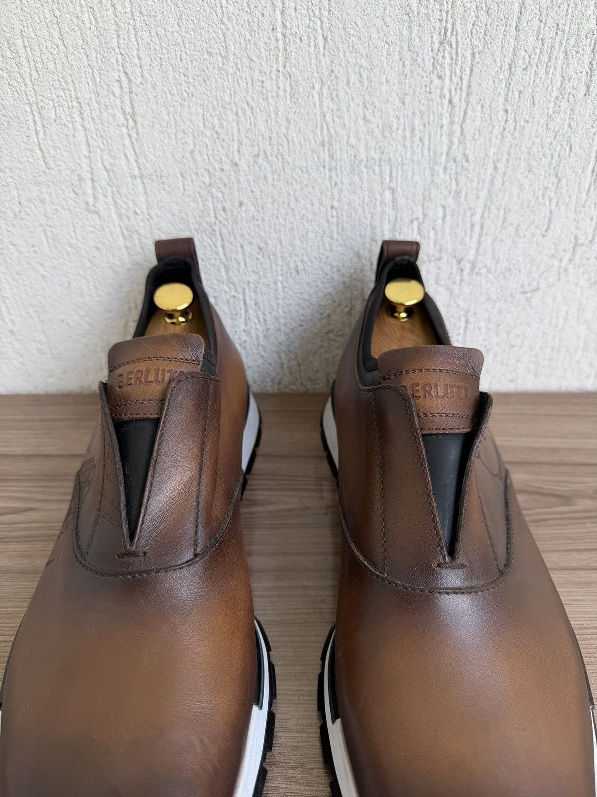 Berluti Fast track scritto slip on Size US 11 / EU 44 - 8 Thumbnail