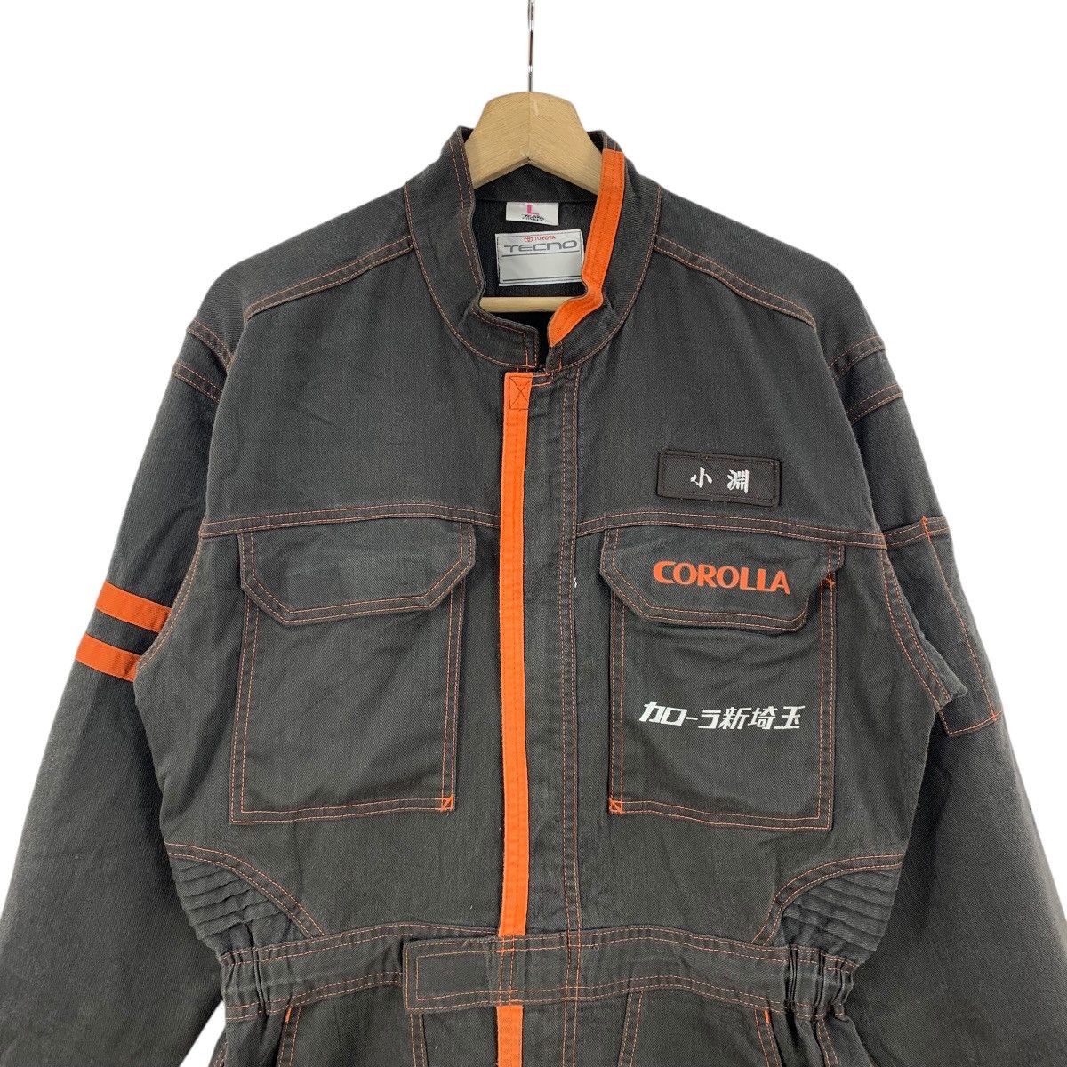 Vintage Vintage TOYOTA TECNO Japanese Brand Racing Overall Jacket Size US L / EU 52-54 / 3 - 3 Thumbnail