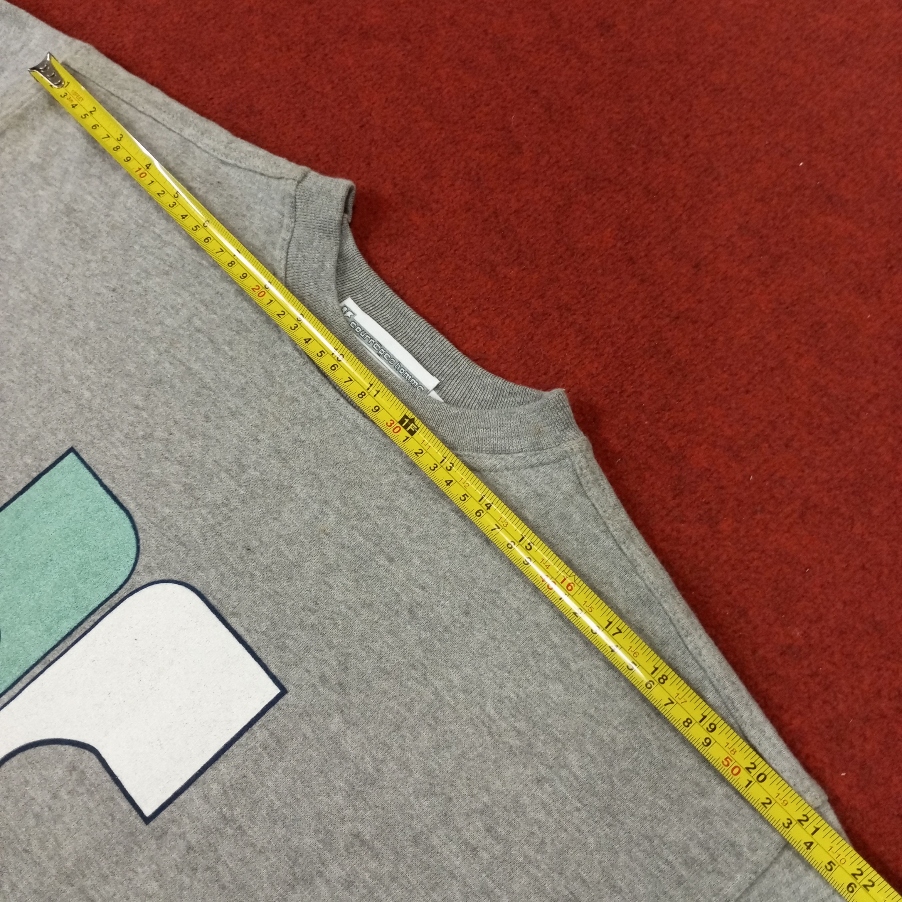 Courreges × Vintage Courreges Paris Streetwear Style Sweatshirt Size US M / EU 48-50 / 2 - 10 Thumbnail