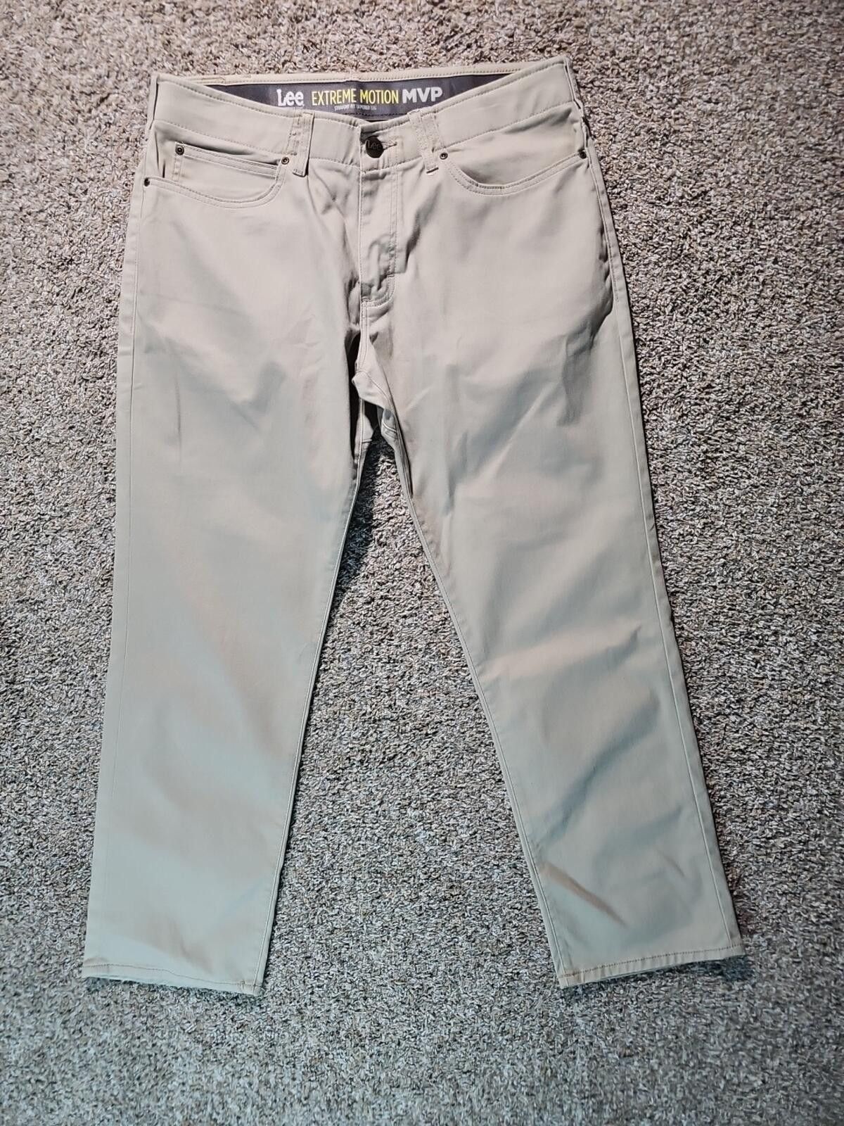 Lee Lee Performance Extreme Motion MVP Tapered Leg Pants 36x29 Size US 36 / EU 52 - 1 Thumbnail
