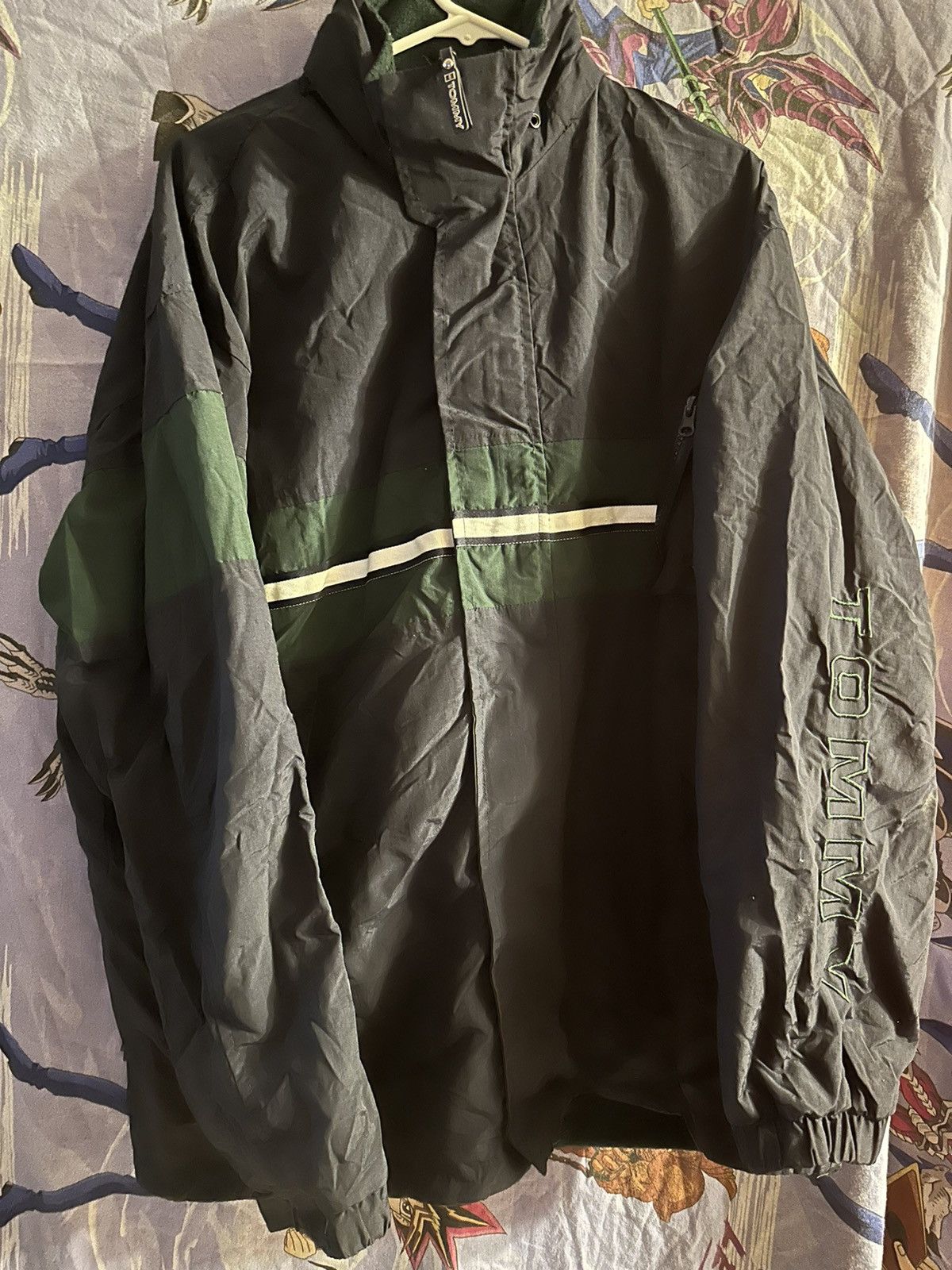 Tommy Hilfiger × Vintage Vintage 90s Tommy Hilfiger Reversible Jacket Fleece Size US XL / EU 56 / 4 - 1 Thumbnail