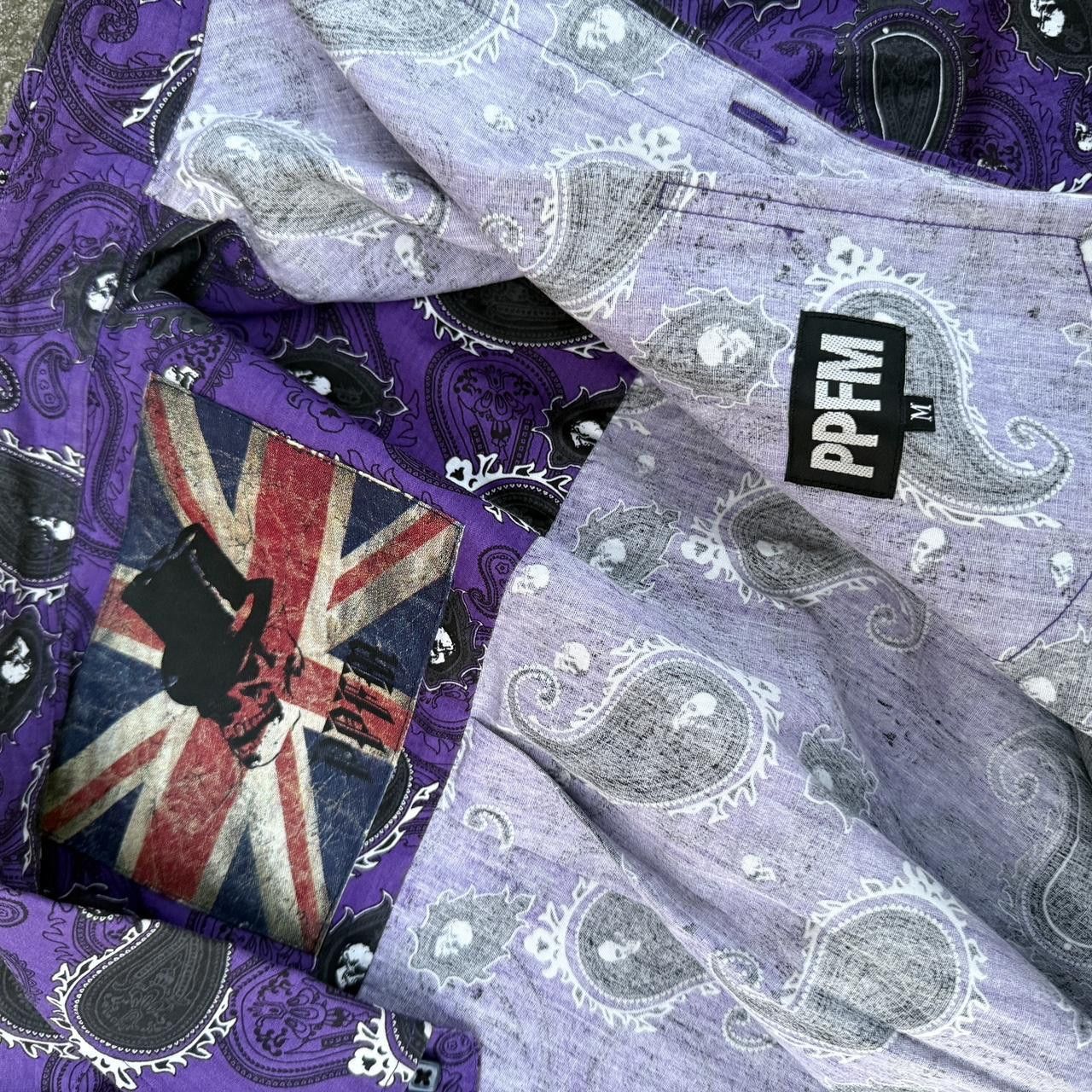 Tornado Mart y2k tornado mart ppfm skull paisley tee purple Size US S / EU 44-46 / 1 - 2 Thumbnail
