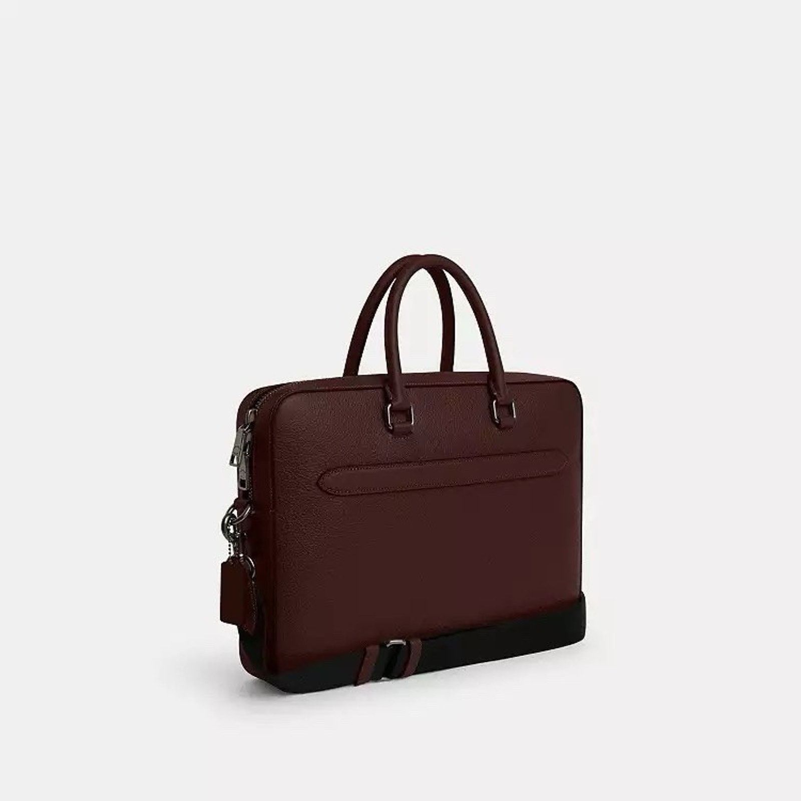 Coach NWT Coach Ethan Slim Brief leather CR272 Gunmetal/Maple Size ONE SIZE - 9 Thumbnail