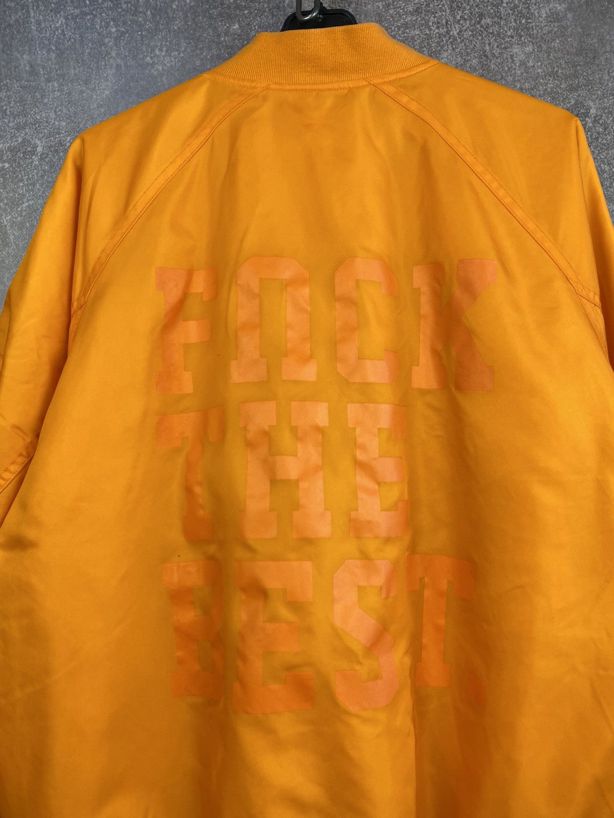 Other Funny hype bomber Fuck the best supreme style Size US L / EU 52-54 / 3 - 7 Thumbnail