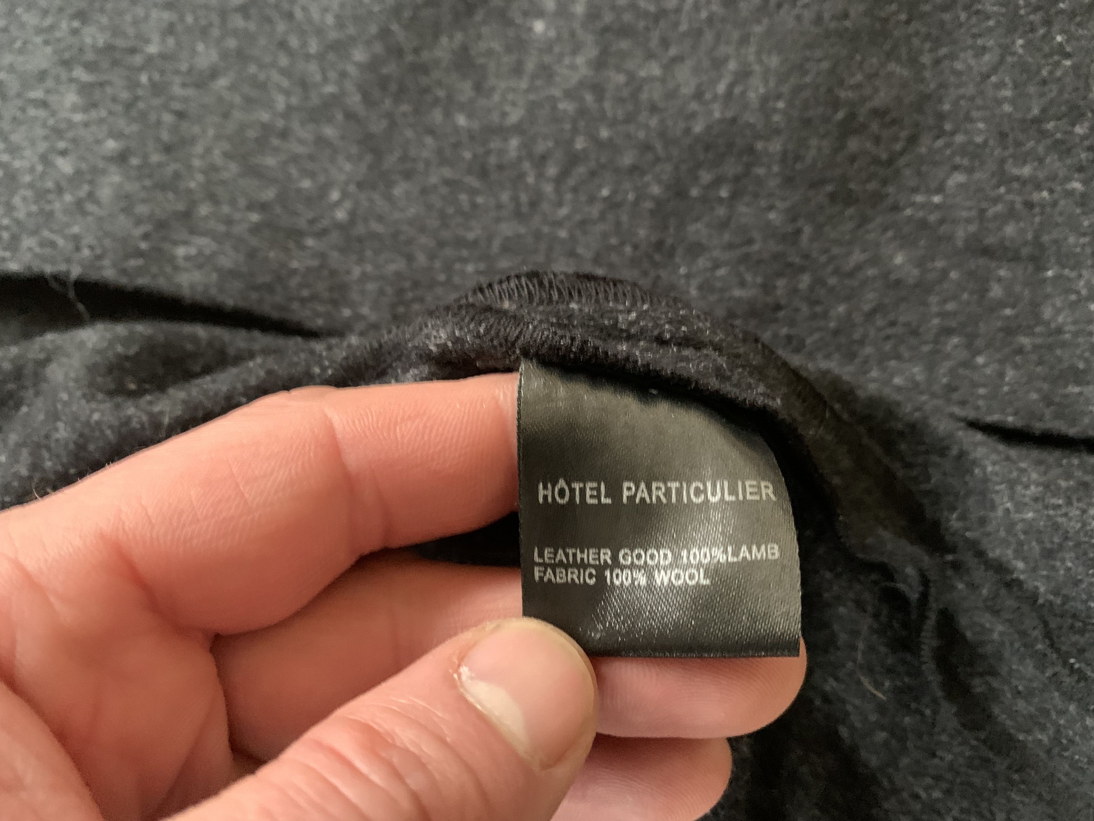 Other Hotel Particulier Lamb Wool Bomber Biker Jacket Size M / US 6-8 / IT 42-44 - 8 Thumbnail