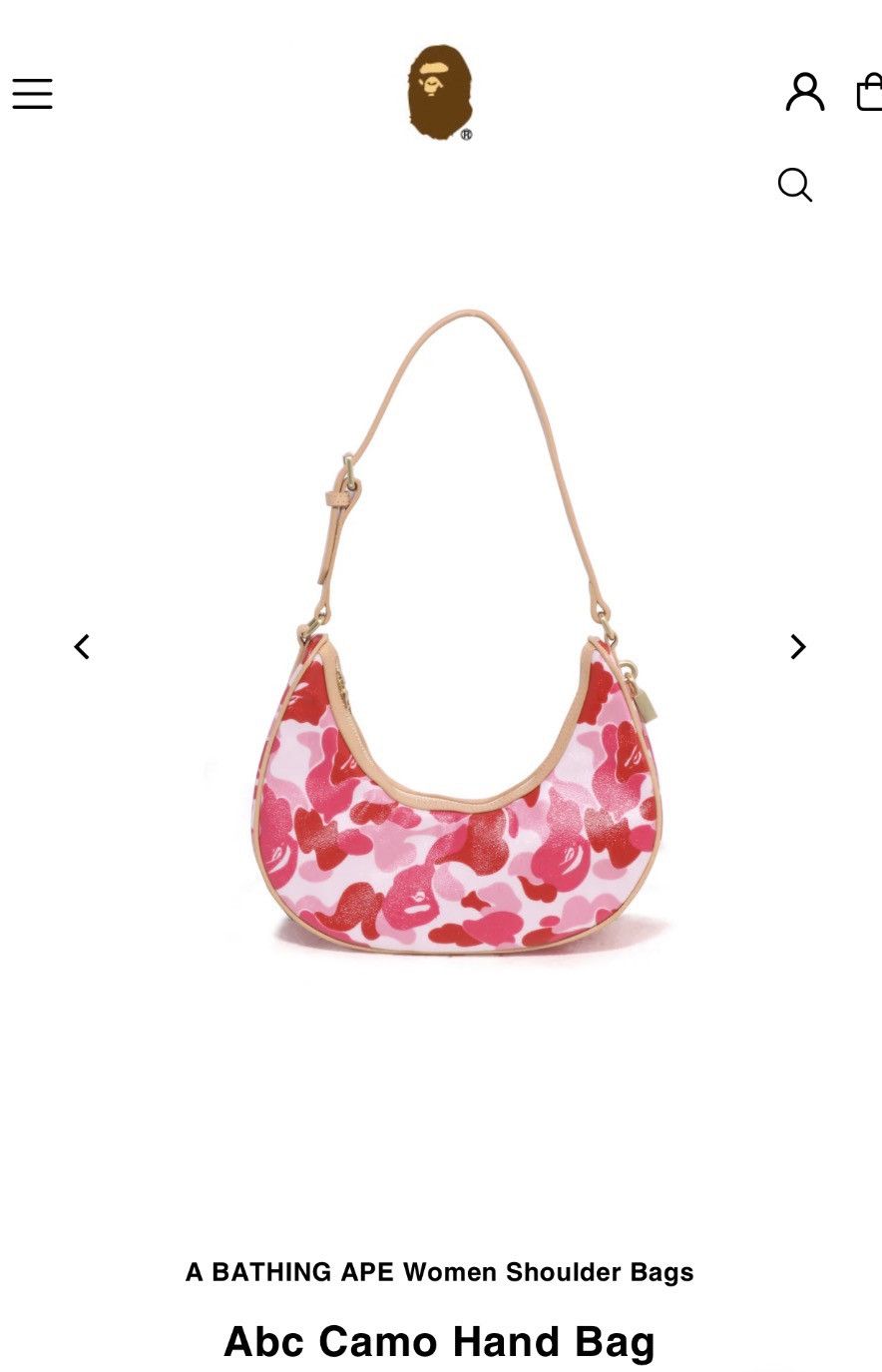 Bape Bape ss25 pink camo shoulder bag Size ONE SIZE - 1 Thumbnail