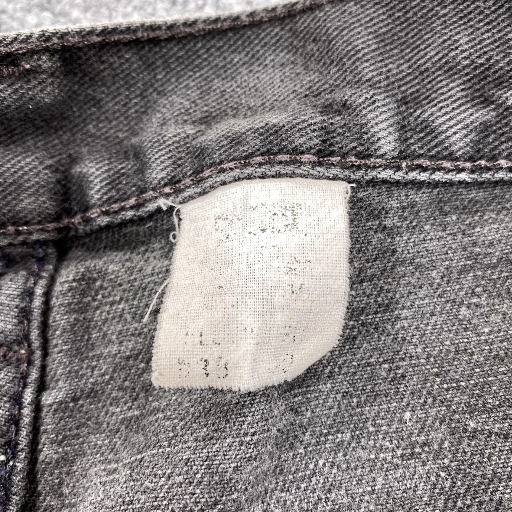 Levi's VINTAGE Levis 550 Jeans Mens 36x30 Black Relaxed Fit Dark Wash Size US 36 / EU 52 - 4 Thumbnail