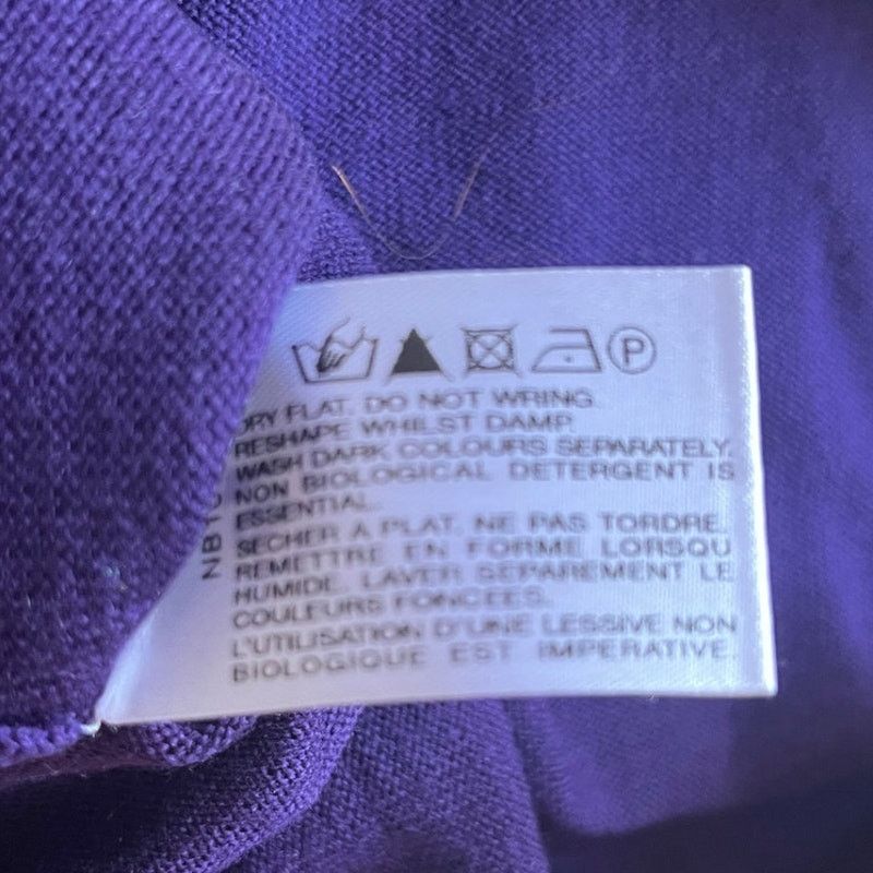 Thomas Pink Thomas Pink Purple Wool VNeck Knit Tank Top Women's Size M Size M / US 6-8 / IT 42-44 - 5 Thumbnail