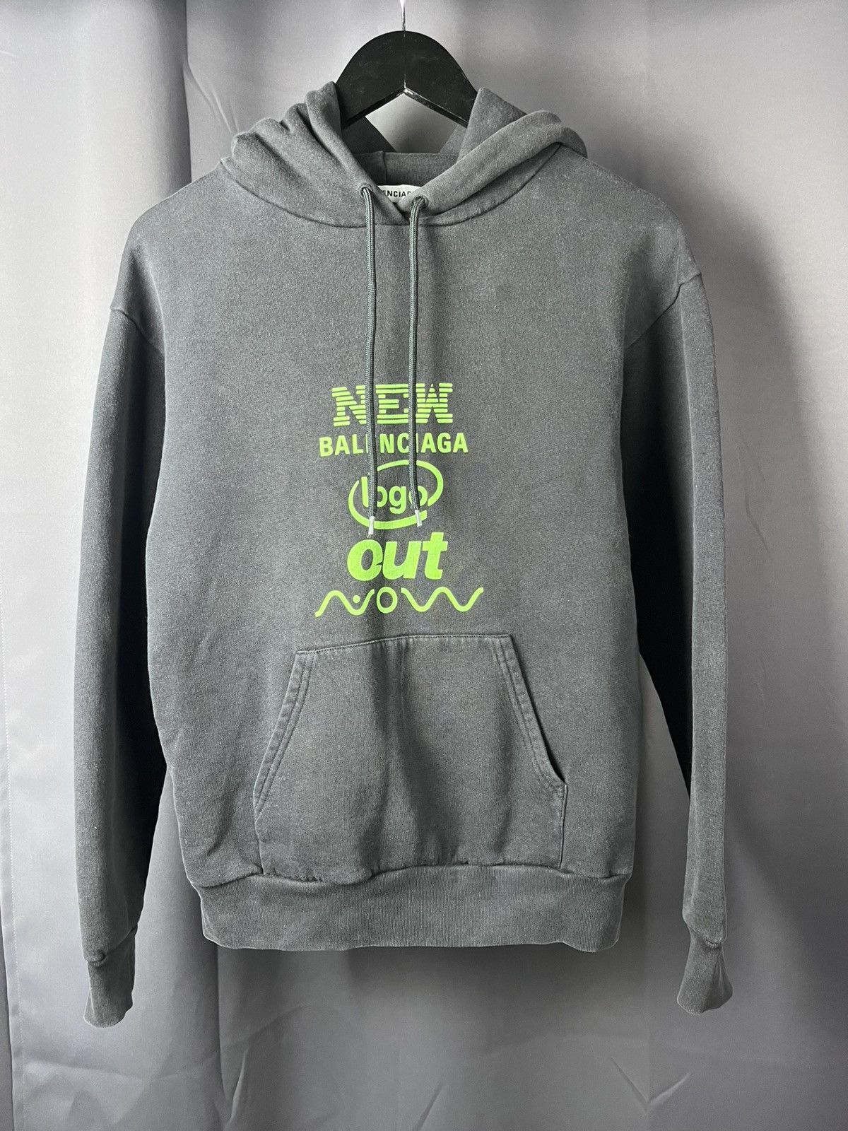 Balenciaga Balenciaga new logo hoodie Size US XS / EU 42 / 0 - 1 Thumbnail