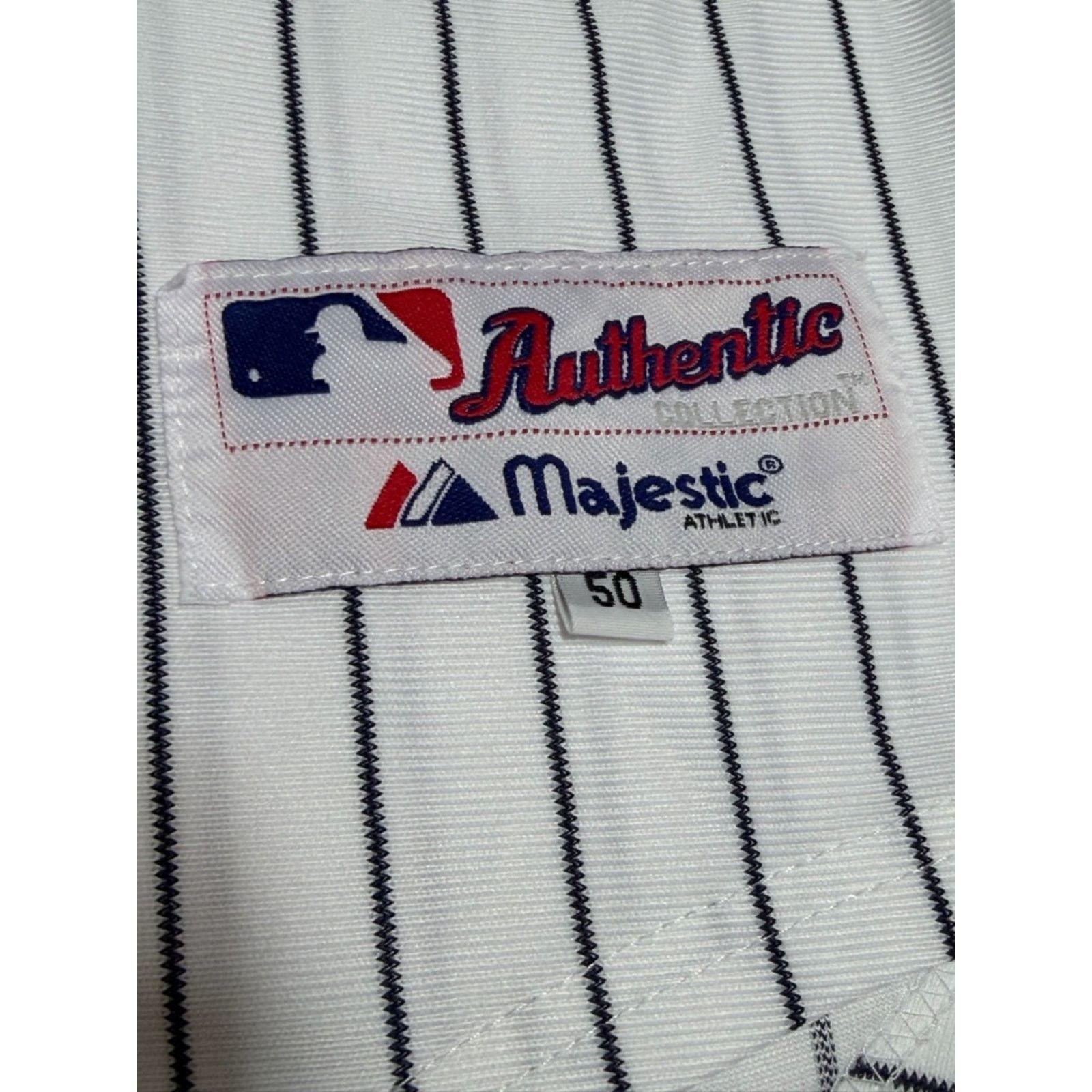 Majestic New York Yankees Derek Jeter Jersey 2009 Sz 50 XL NWOT Size US XL / EU 56 / 4 - 6 Thumbnail