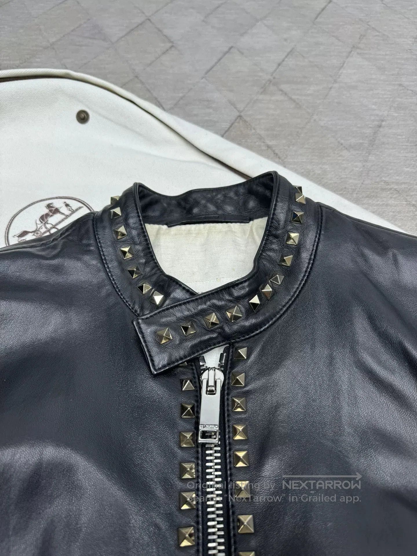 Valentino Valentino Classic Studded Leather Jacket. Size US S / EU 44-46 / 1 - 4 Thumbnail
