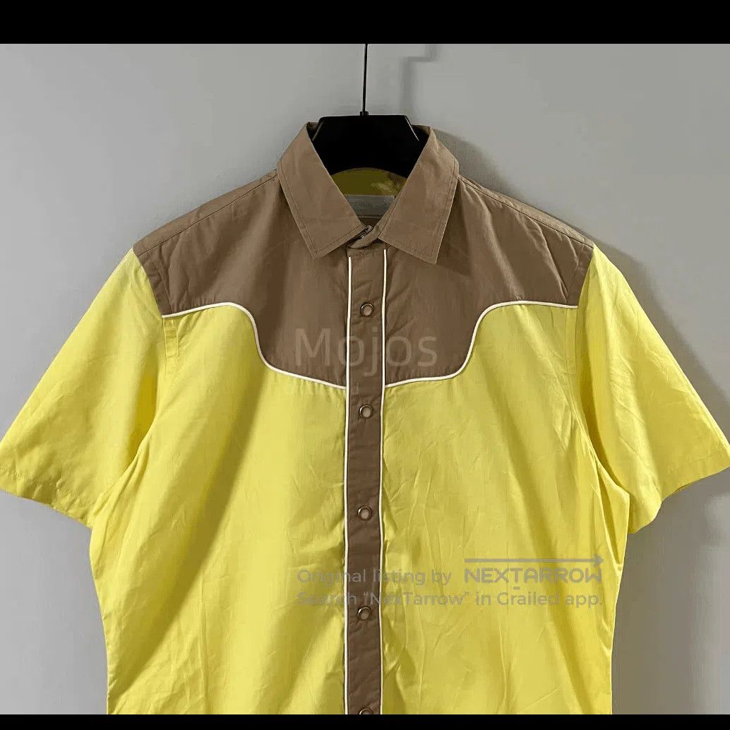 Prada Sz 38 Prada Western Style Color Joint Shirt. Size US M / EU 48-50 / 2 - 3 Thumbnail