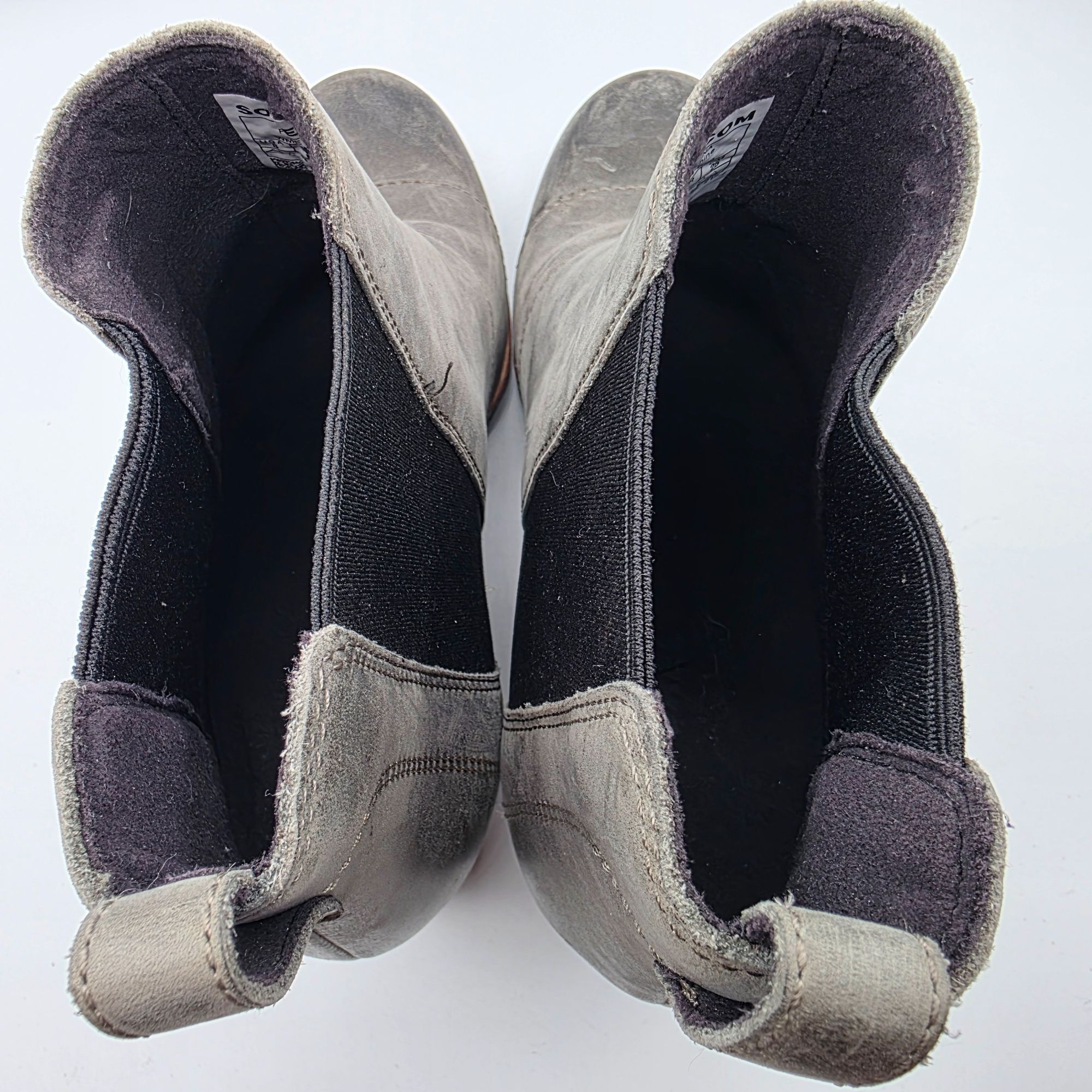 SOREL Sorel Lea Womens Size 8 Gray Wedge Chelsea Ankle Boots Going Size US 8 / IT 38 - 9 Thumbnail