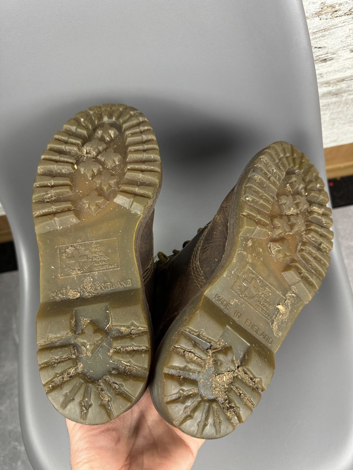 Dr. Martens × Vintage Women’s Vintage Dr.Martens Hi Top Sneakers made in England Size US 5 / EU 37 - 18 Thumbnail