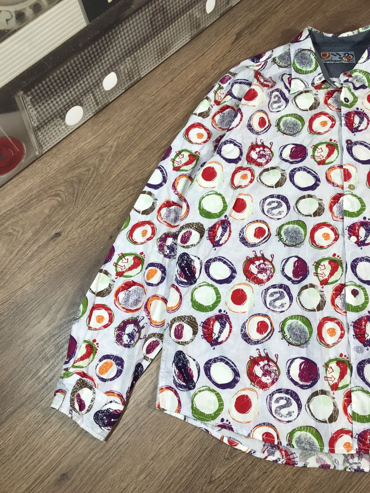 Desigual × Vintage Vintage Desigual Shirt Buttons Up 3XL Size US XXL / EU 58 / 5 - 2 Thumbnail