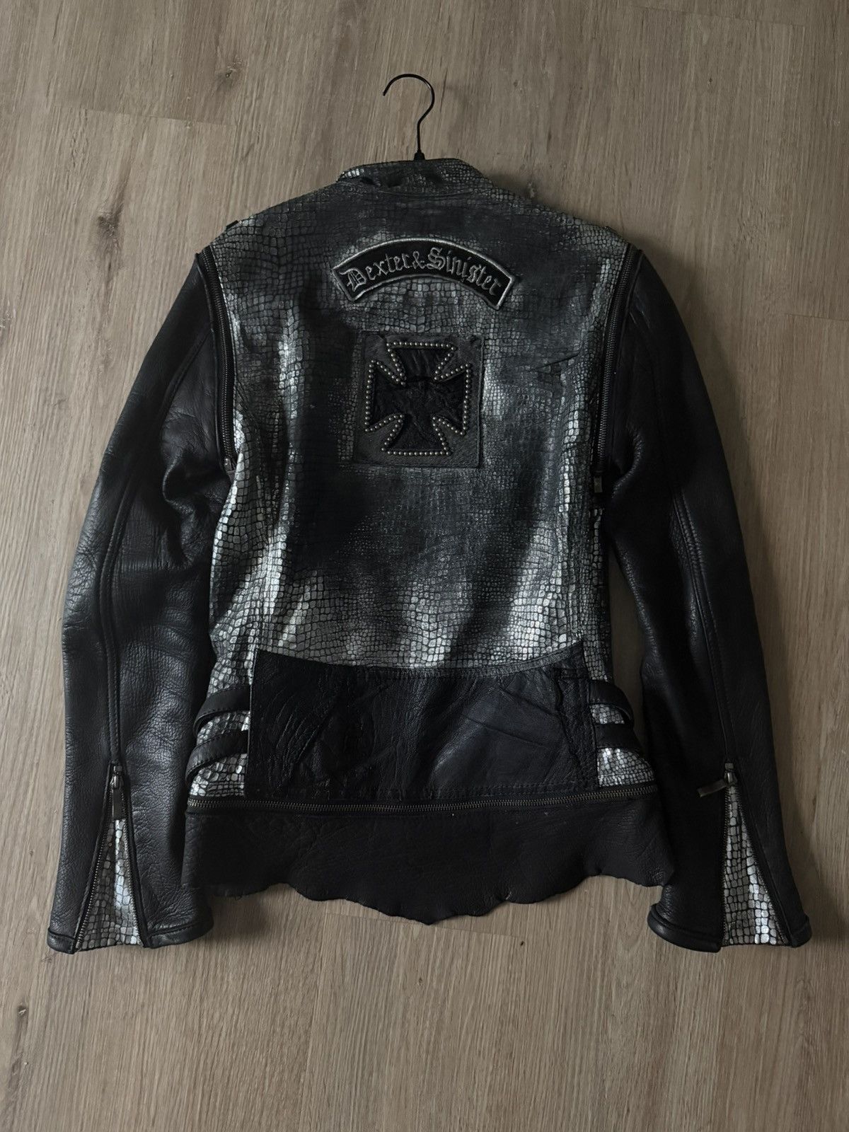 yasuyuki ishii dexter & sinister python jacket