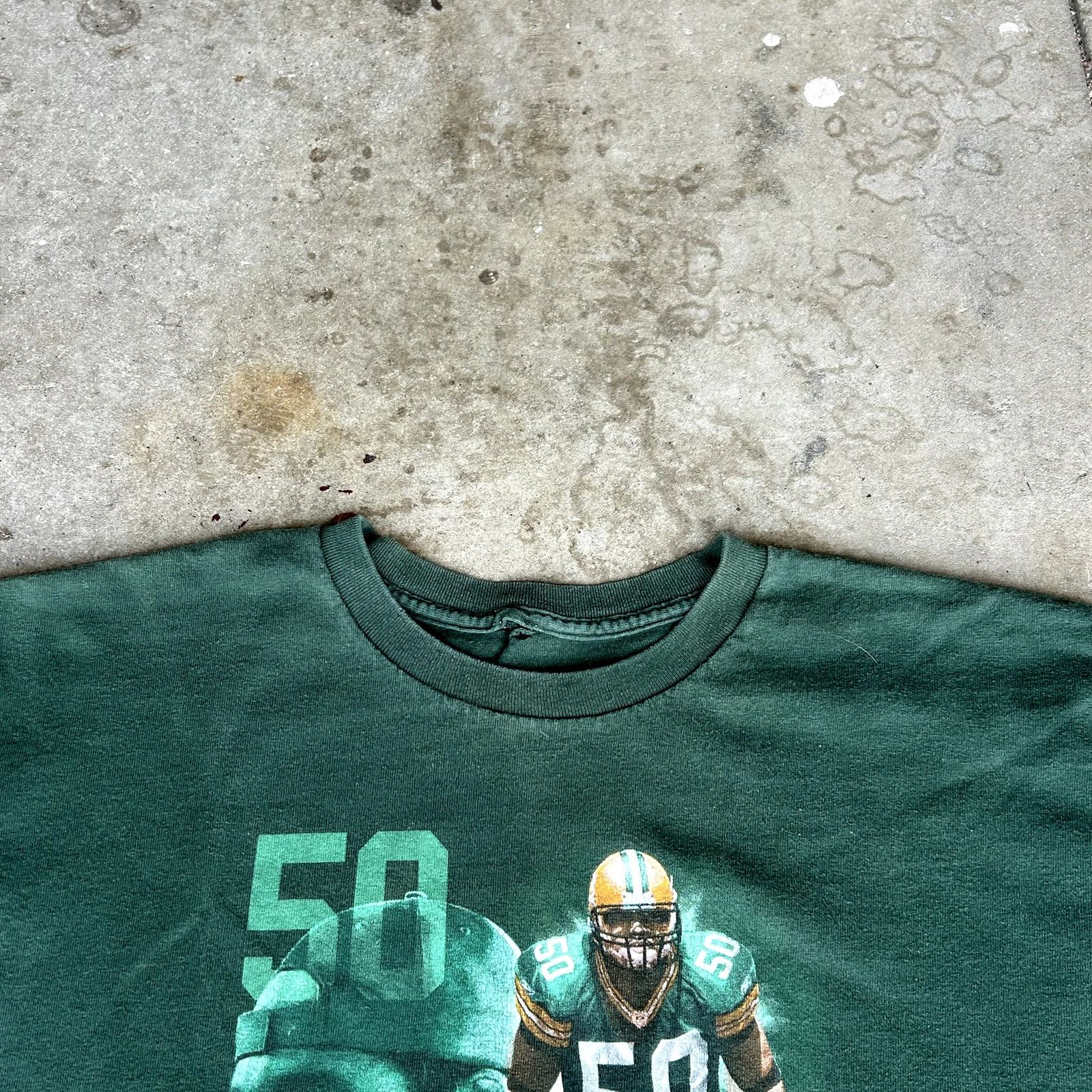 Vintage Y2K AJ Hawk T-Shirt Stained Size US L / EU 52-54 / 3 - 3 Thumbnail