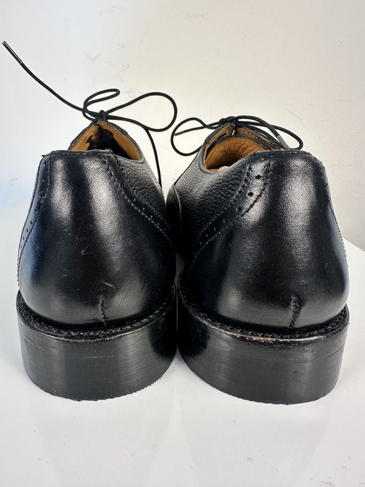Leather Santana By Carlos Santana Legacy Cap Toe Oxford Black 10 Size US 10 / EU 43 - 3 Thumbnail