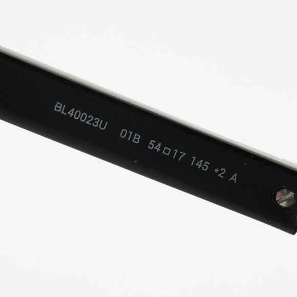 Berluti Berluti BL40023U 01B Sunglasses Black Rectangle Frame Size ONE SIZE - 8 Thumbnail