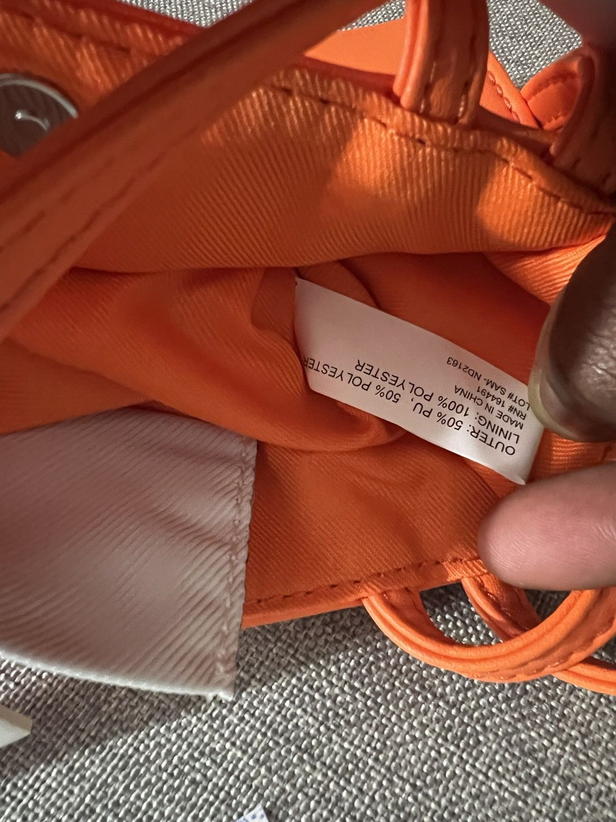 Telfar Telfar Shopping Bag Orange Size ONE SIZE - 6 Thumbnail