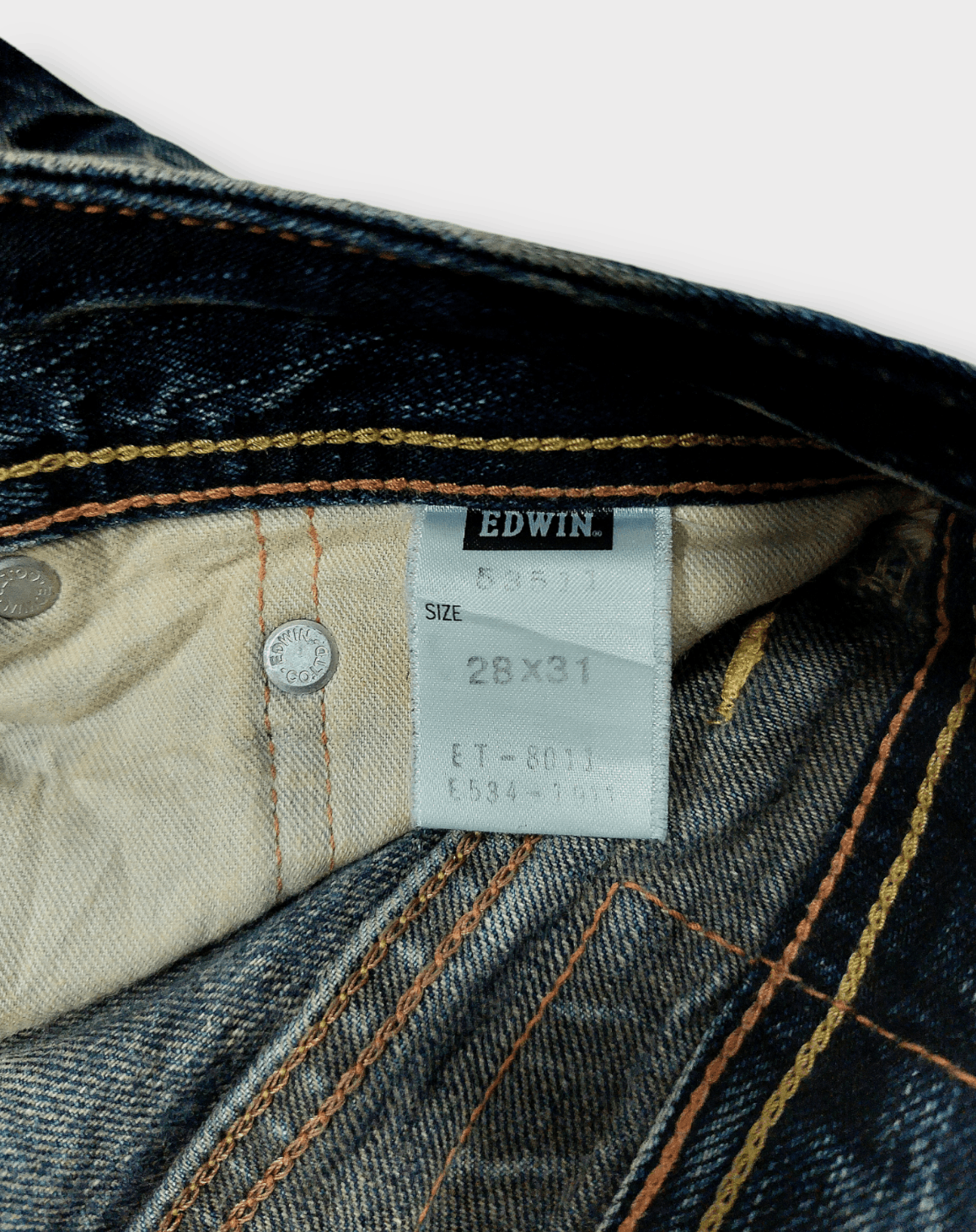 Edwin Vintage Edwin Japanese Flare Denim Size US 28 / EU 44 - 20 Thumbnail