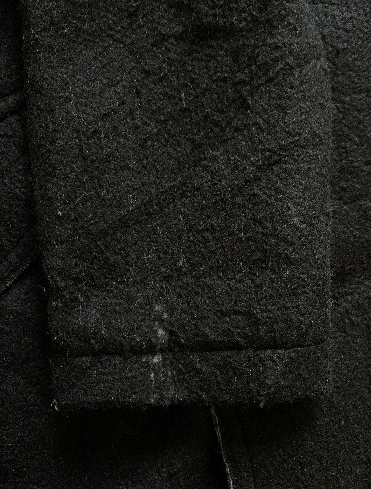 Designer × Yohji Yamamoto Yohji Yamamoto + Noir Wool Trench Coat With Belt Size US L / EU 52-54 / 3 - 13 Thumbnail