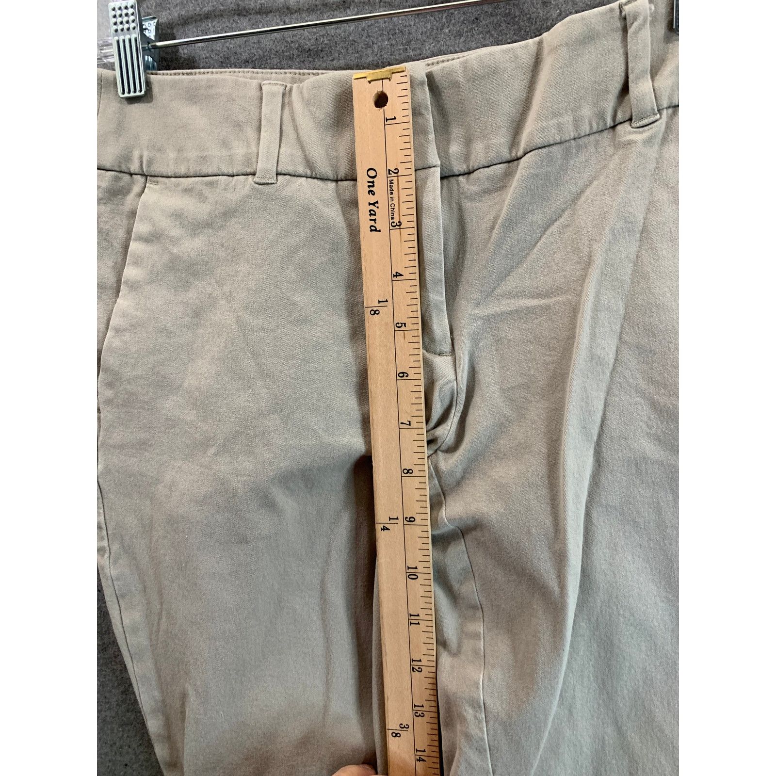 Loft LOFT Women's Pants Size 4 Cream / Brown Size 27" / US 4 / IT 40 - 5 Thumbnail