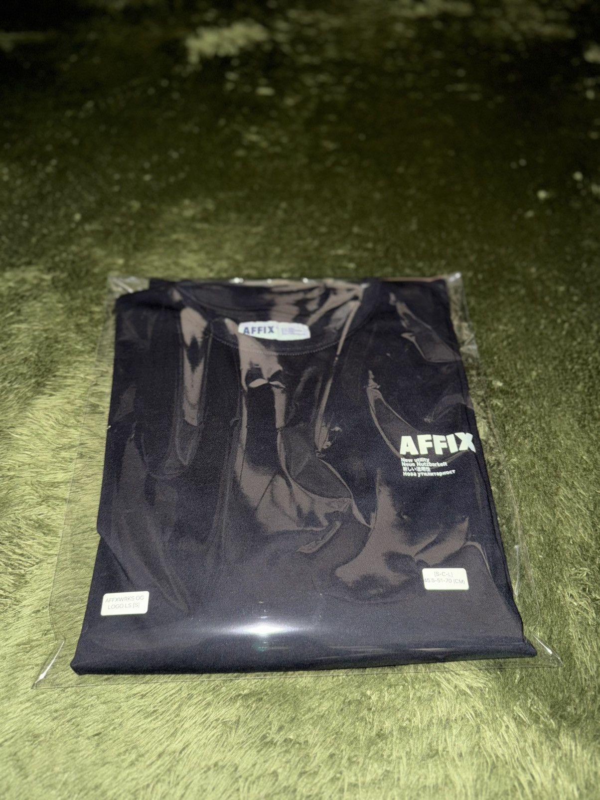 AFFXWRKS [S] AFFXWRKS Original Logo Print Longsleeve Black Size US S / EU 44-46 / 1 - 9 Thumbnail