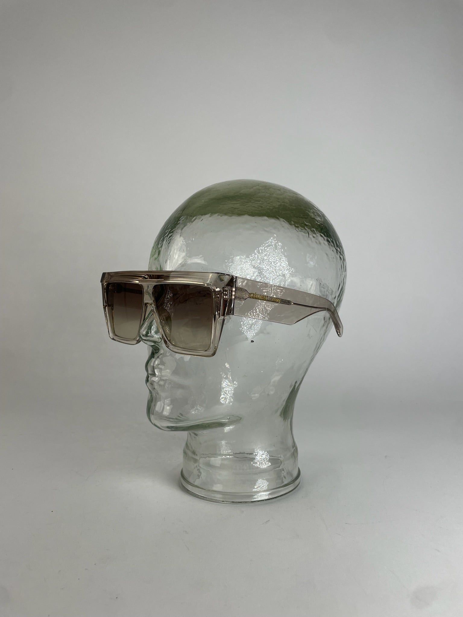 Celine Vintage Paris Overd Sunglasses Silver Size ONE SIZE - 1 Thumbnail