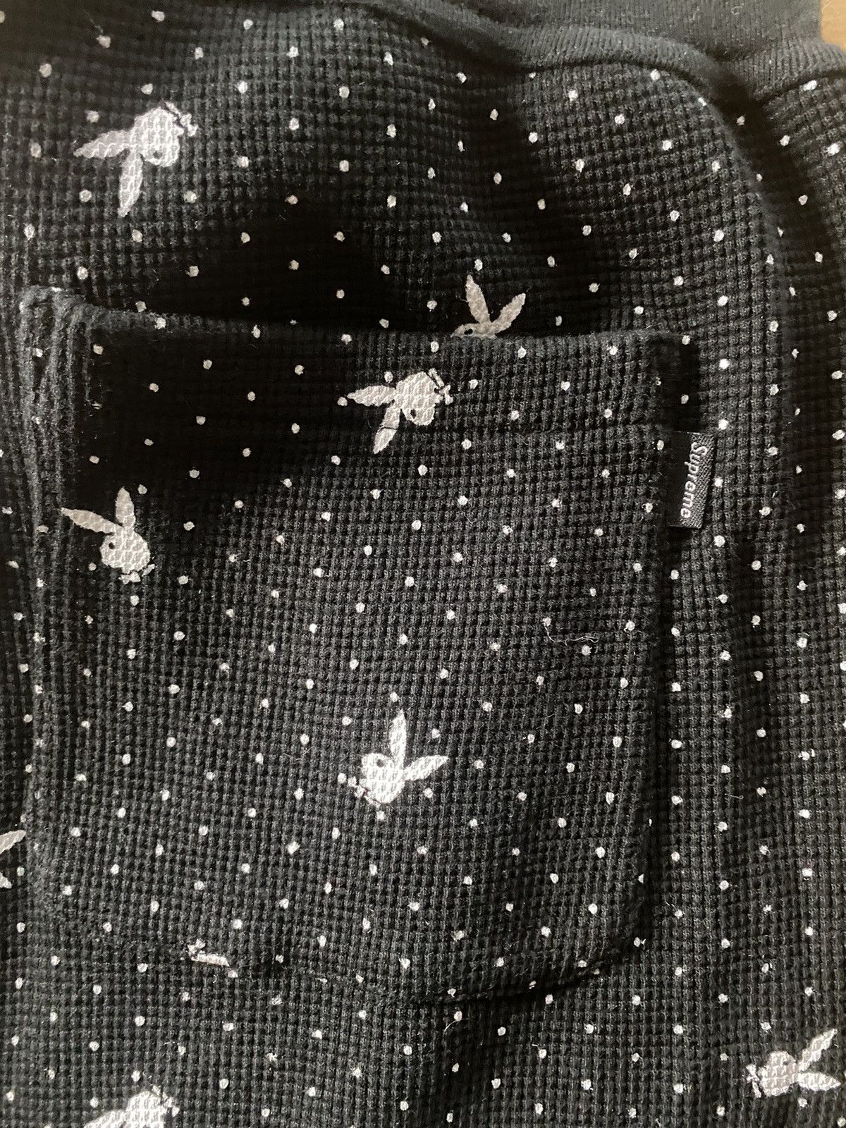 Supreme x Playboy Thermal Sweatpants