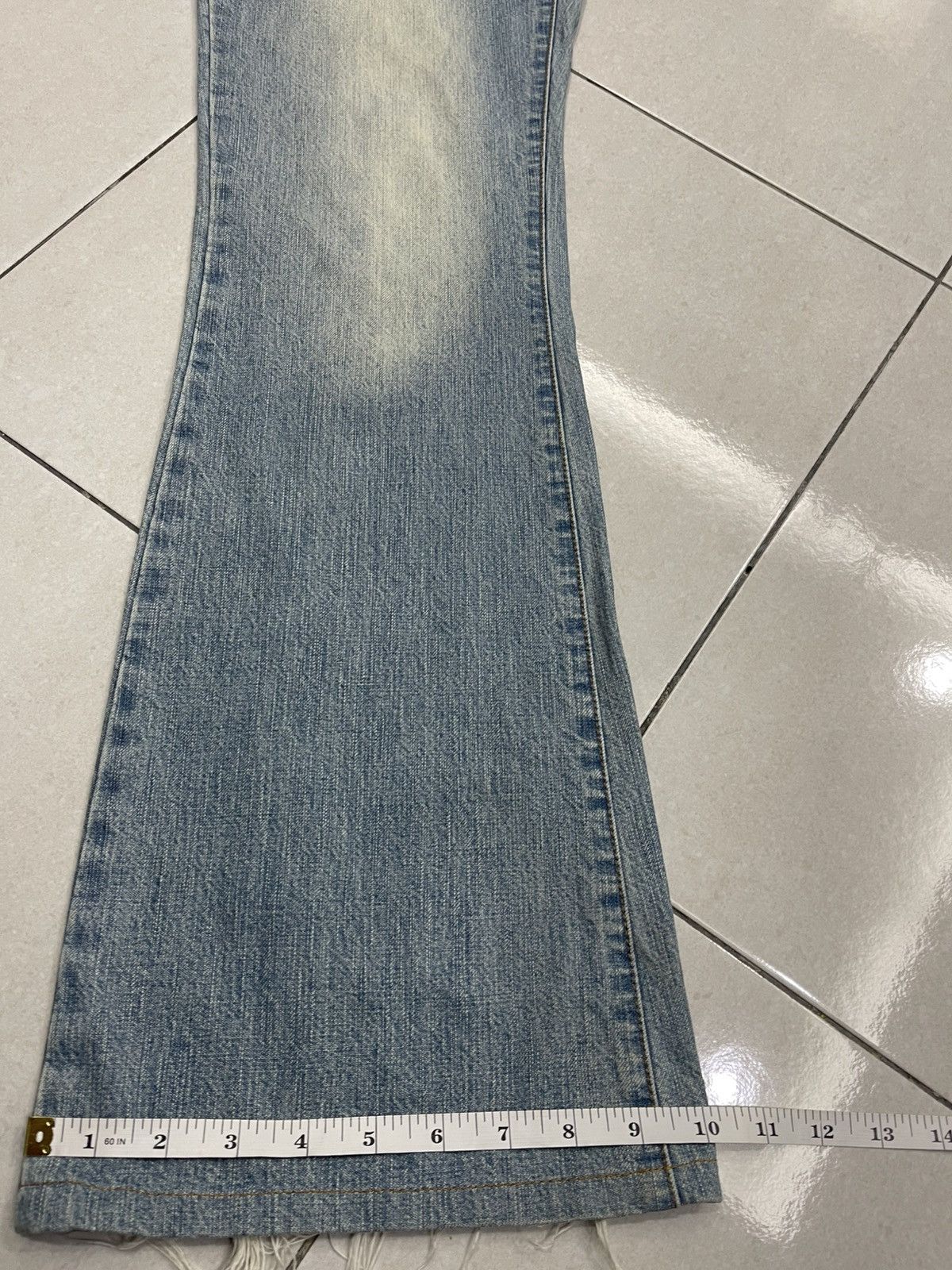 Morgan Homme Archival Morgan Homme Floral Embroidered Flare Denim Size US 30 / EU 46 - 18 Thumbnail