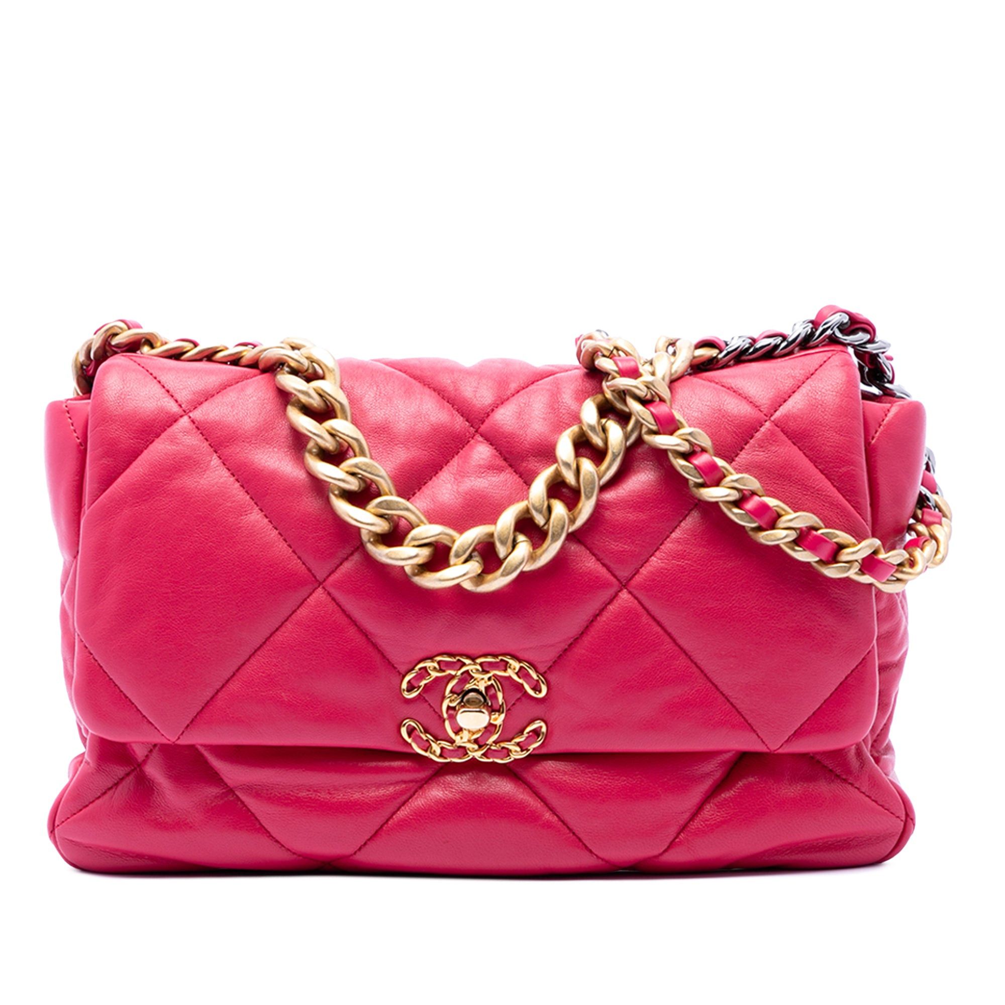 Chanel Large Lambskin 19 Flap Size ONE SIZE - 1 Thumbnail
