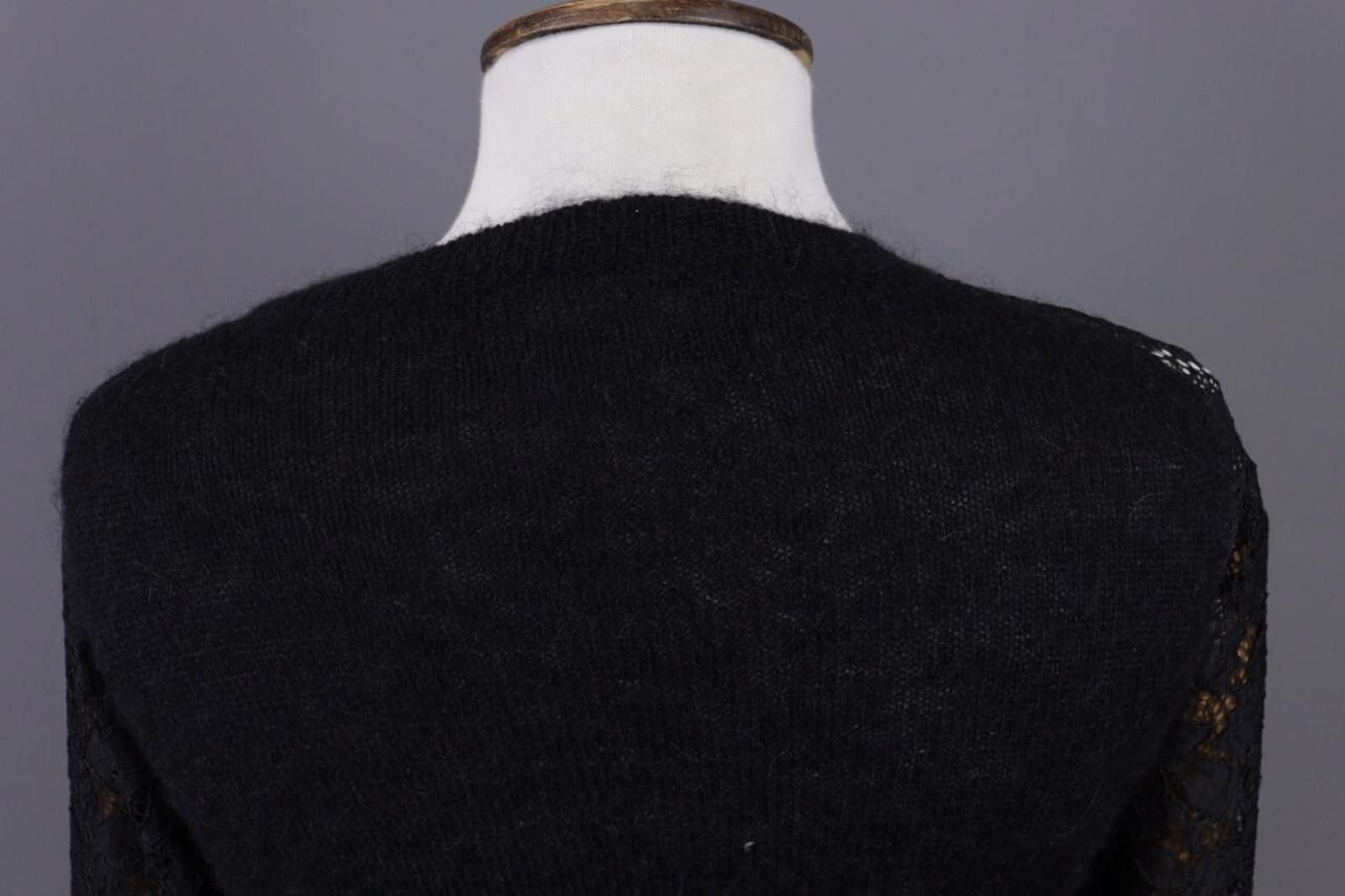 Allsaints AllSaints Black Silk Knit Dress Size UK 6 / US 2 / EU 34 Size XS / US 0-2 / IT 36-38 - 11 Thumbnail
