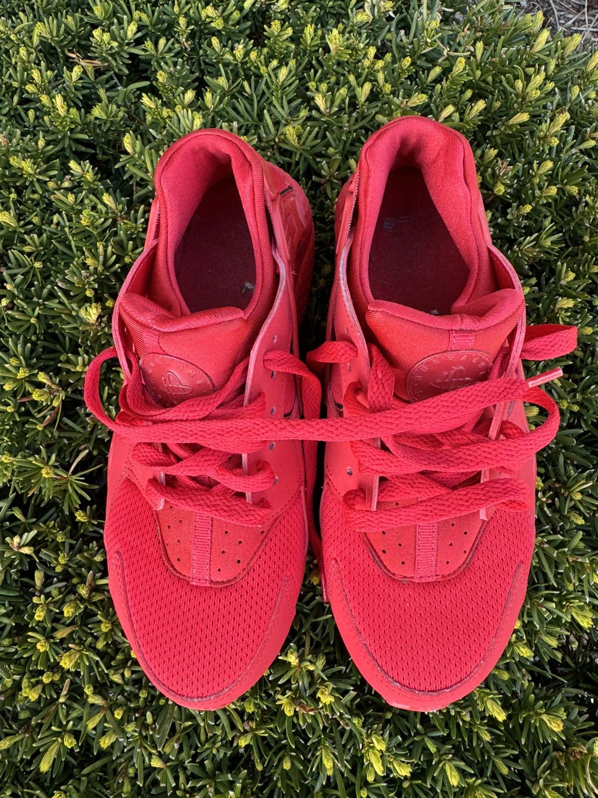 Nike Nike Air Huarache Run All Red, Size 6y Size US 6 / IT 36 - 3 Thumbnail