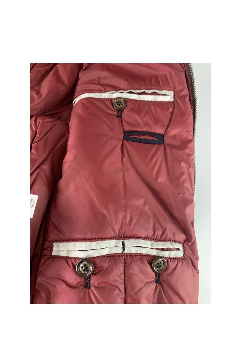 Brunello Cucinelli Brunello Cucinelli 🇮🇹 Brown Napa leather quilted bomber L NWT Size US L / EU 52-54 / 3 - 10 Thumbnail