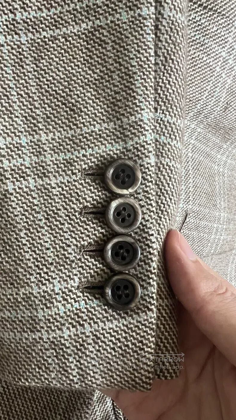 Brioni Brioni Tartan Overcoat Size US L / EU 52-54 / 3 - 5 Thumbnail