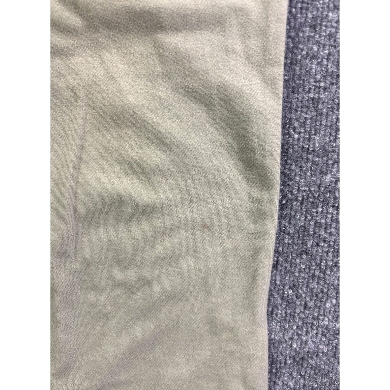 Vintage C&C California Jogger Pants Womens M Green Twill Elastic Waist Pockets Cuffs Regular 28in Inseam Size 32" / US 10 / IT 46 - 6 Thumbnail