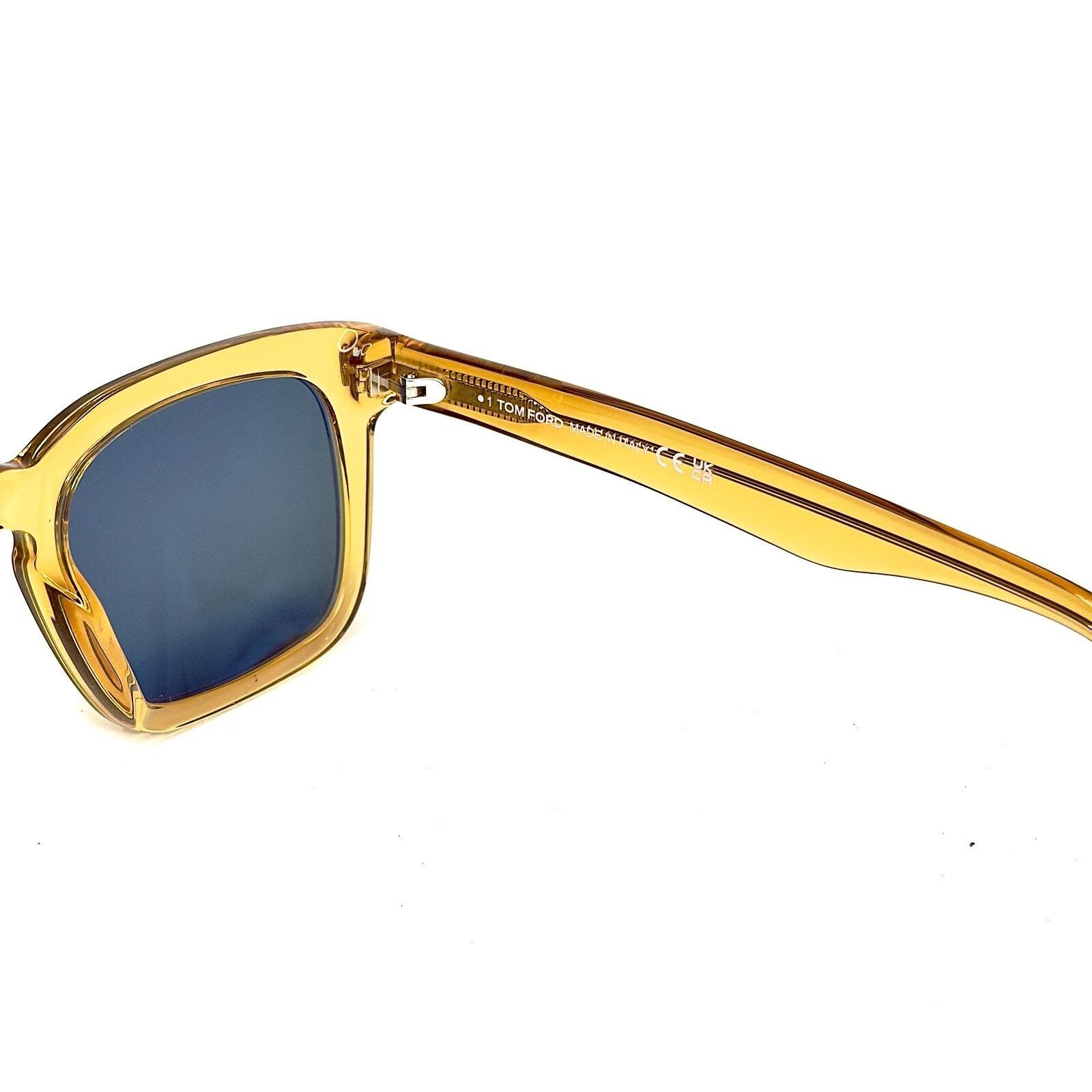 Tom Ford TOM FORD DAX FT0751 39N Crystal Yellow 0751 Sunglasses TF751 Size ONE SIZE - 7 Thumbnail