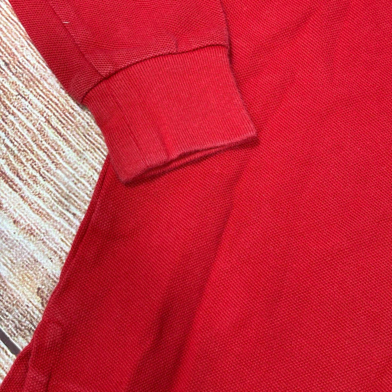 Polo Ralph Lauren Polo Ralph Lauren Red Long Sleeve Polo Shirt Boys 6 Size US XXS / EU 40 - 3 Thumbnail