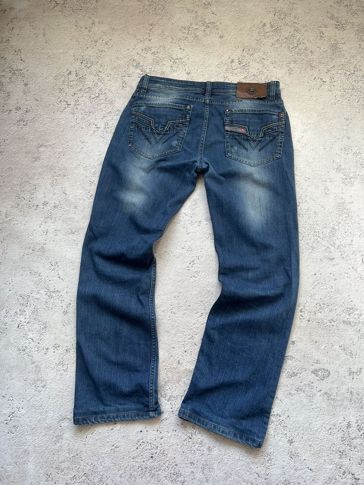 Diesel × If Six Was Nine × Vintage Vintage Diesel Faded Jeans Y2K Size US 34 / EU 50 - 9 Thumbnail