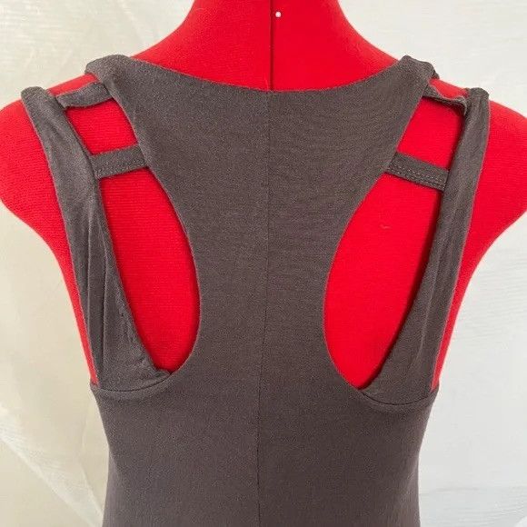 Other Grey A-line Racerback Tank Dress by Monteau in Medium Size M / US 6-8 / IT 42-44 - 5 Thumbnail