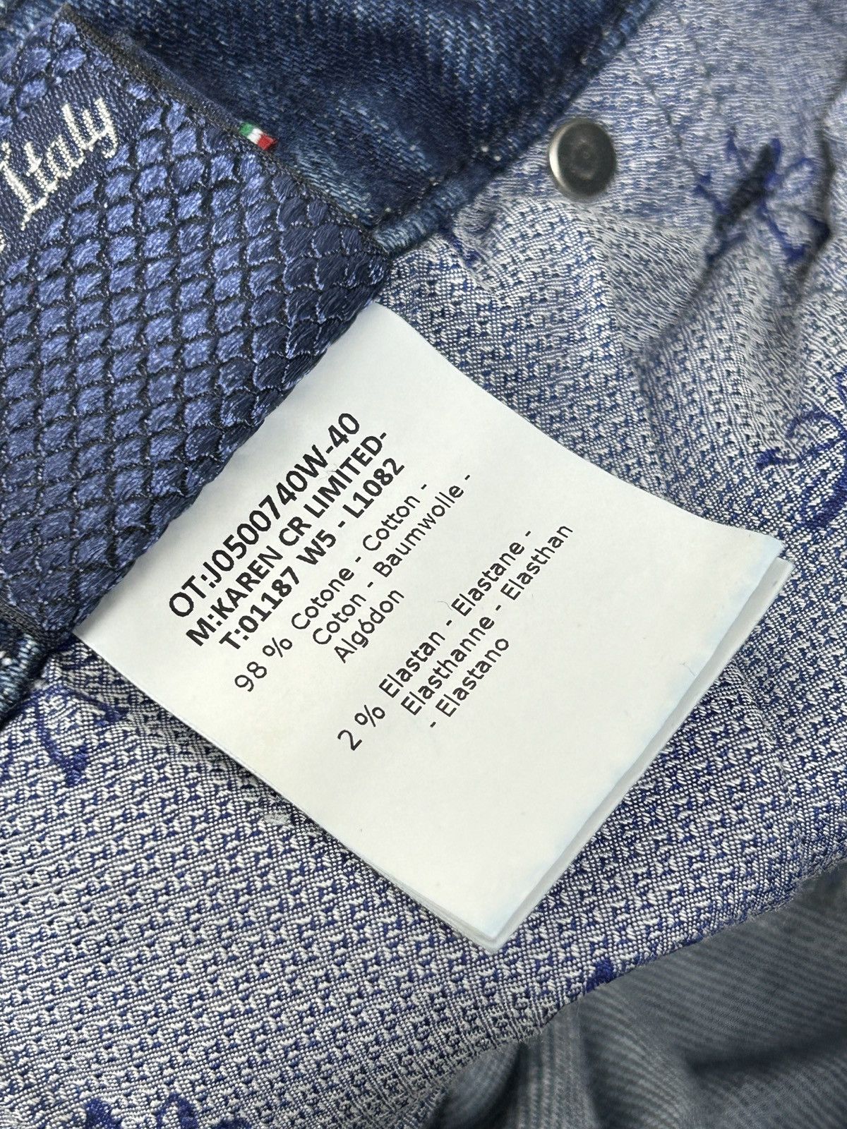 Jacob Cohen Jacob Cohen Karen CR Limited #34/310 Denim Jeans Size 29 Size 29" - 13 Thumbnail