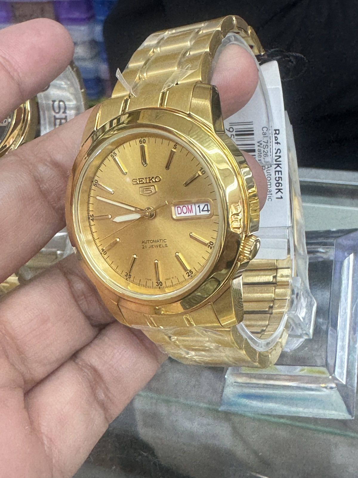 Seiko Seiko Men's Seiko 5 Automatic Gold Dial Size 40 - 2 Thumbnail