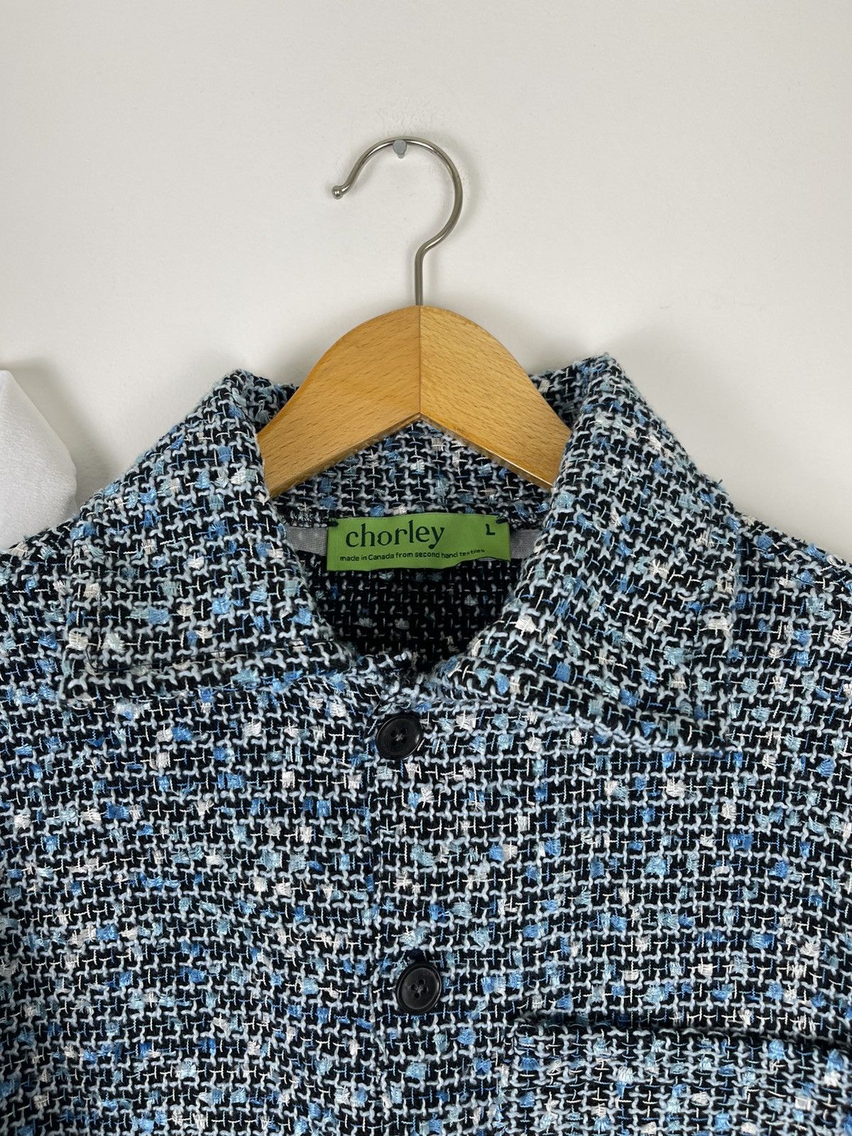 Chorley Chorley Oversized Distressed Effect Tweed Flannel Size US L / EU 52-54 / 3 - 3 Thumbnail